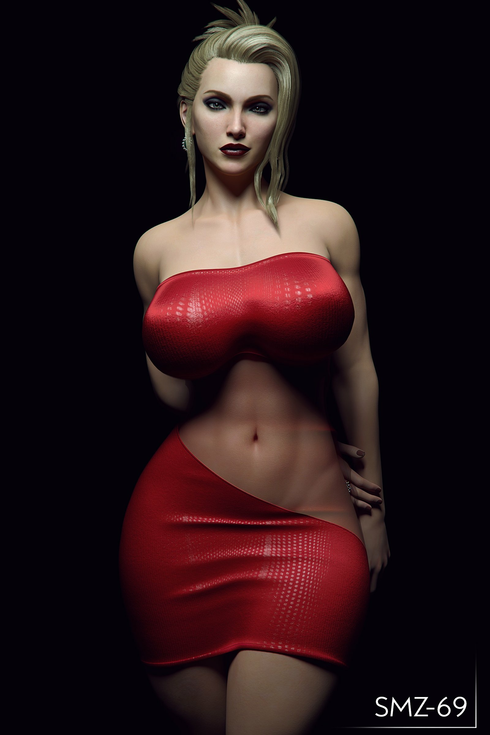 Scarlet   Update/Wip Scarlet (final Fantasy Vii) Final Fantasy Sfw Boobs Big boobs Horny Face Horny Ass Sexy 3d Porn