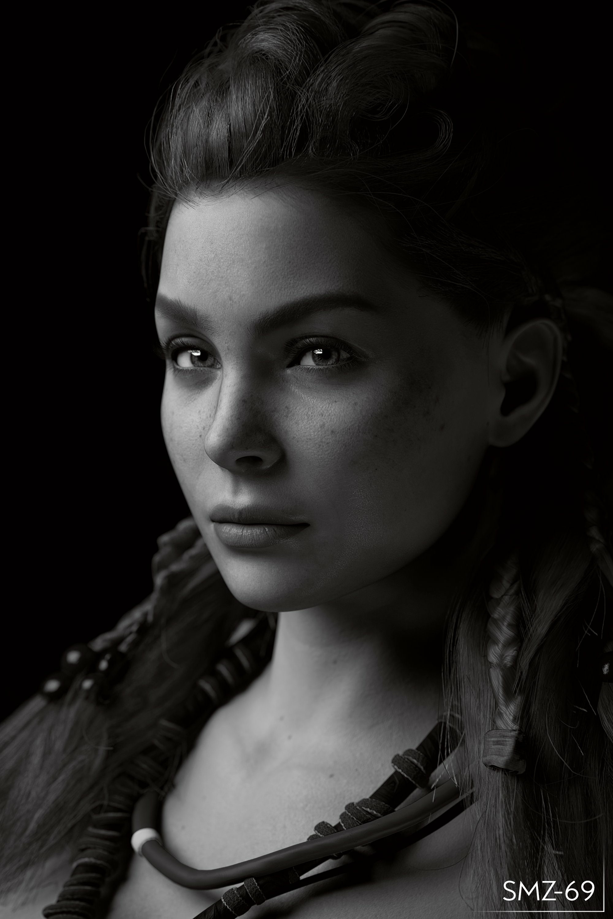 Aloy hot post Aloy Horizon Zero Dawn Sfw Horny Face Horny Sexy 3d Porn 2
