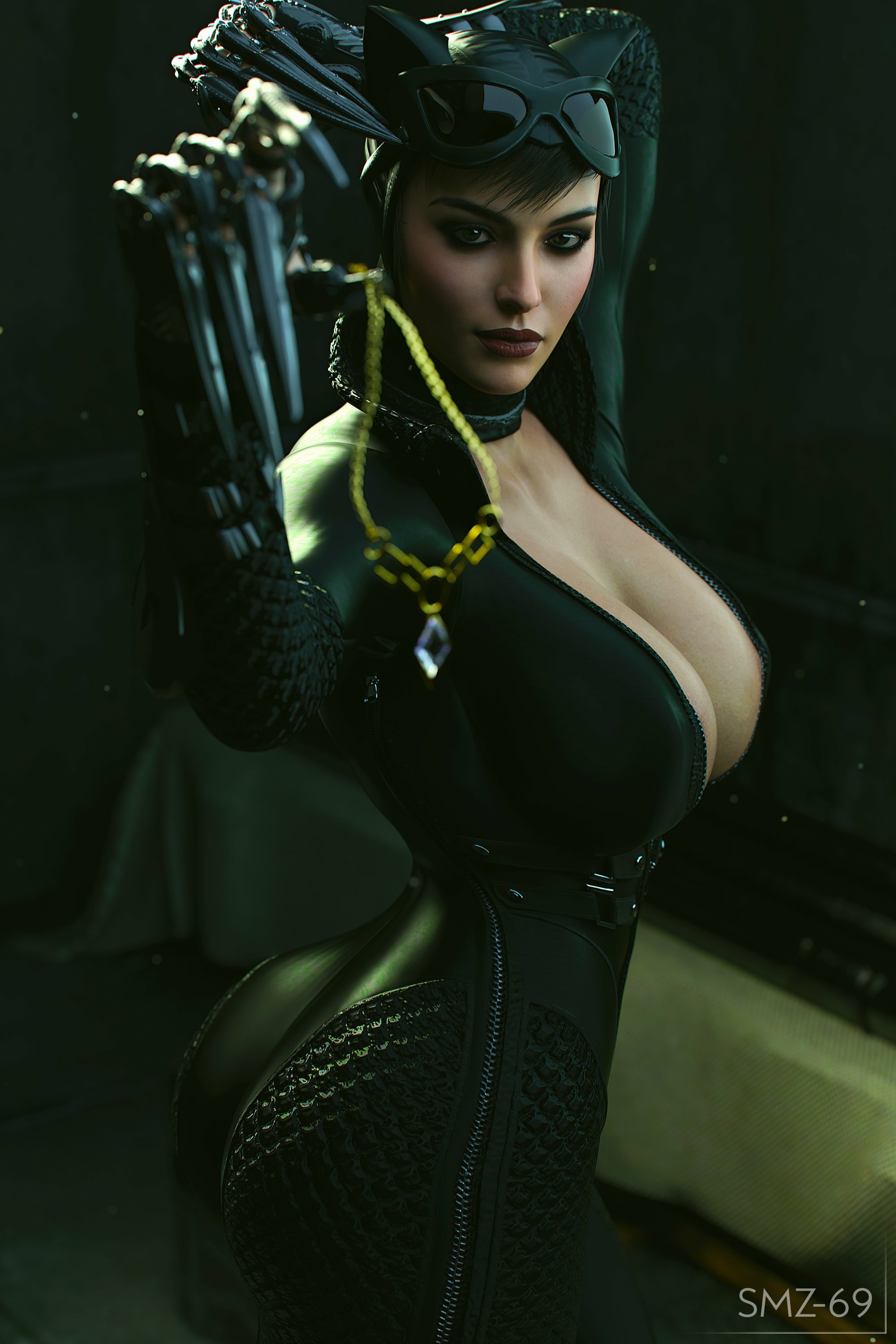 Catwoman  Changed her face quite a bit Selina Kyle Dc Comics Big boobs Horny Face Horny Big Ass Ass 3d Porn