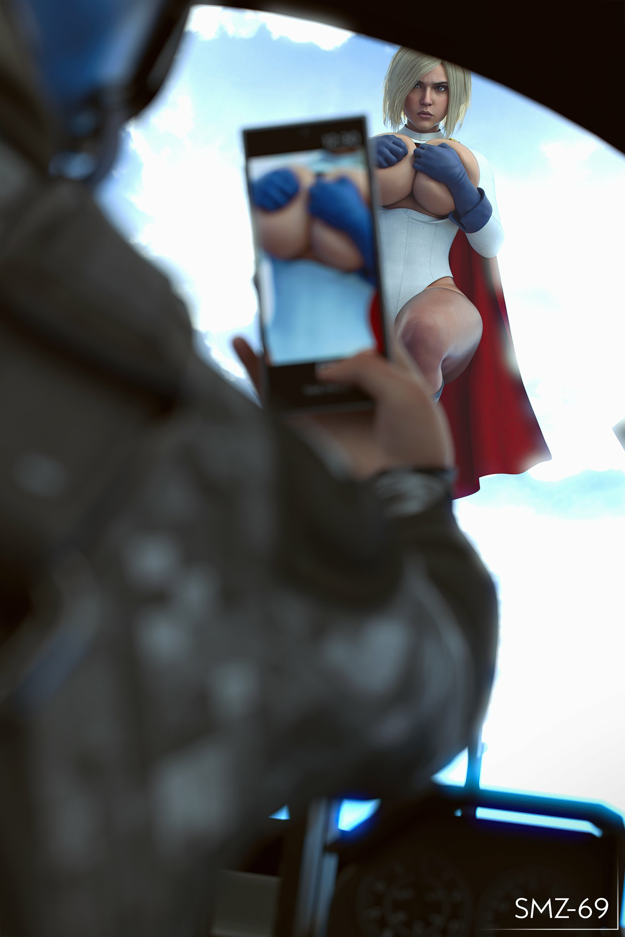 Right place  right time (3) Power Girl Dc Comics Sfw Boobs Nsfw Big boobs Horny Face Horny Ass 3d Porn 2