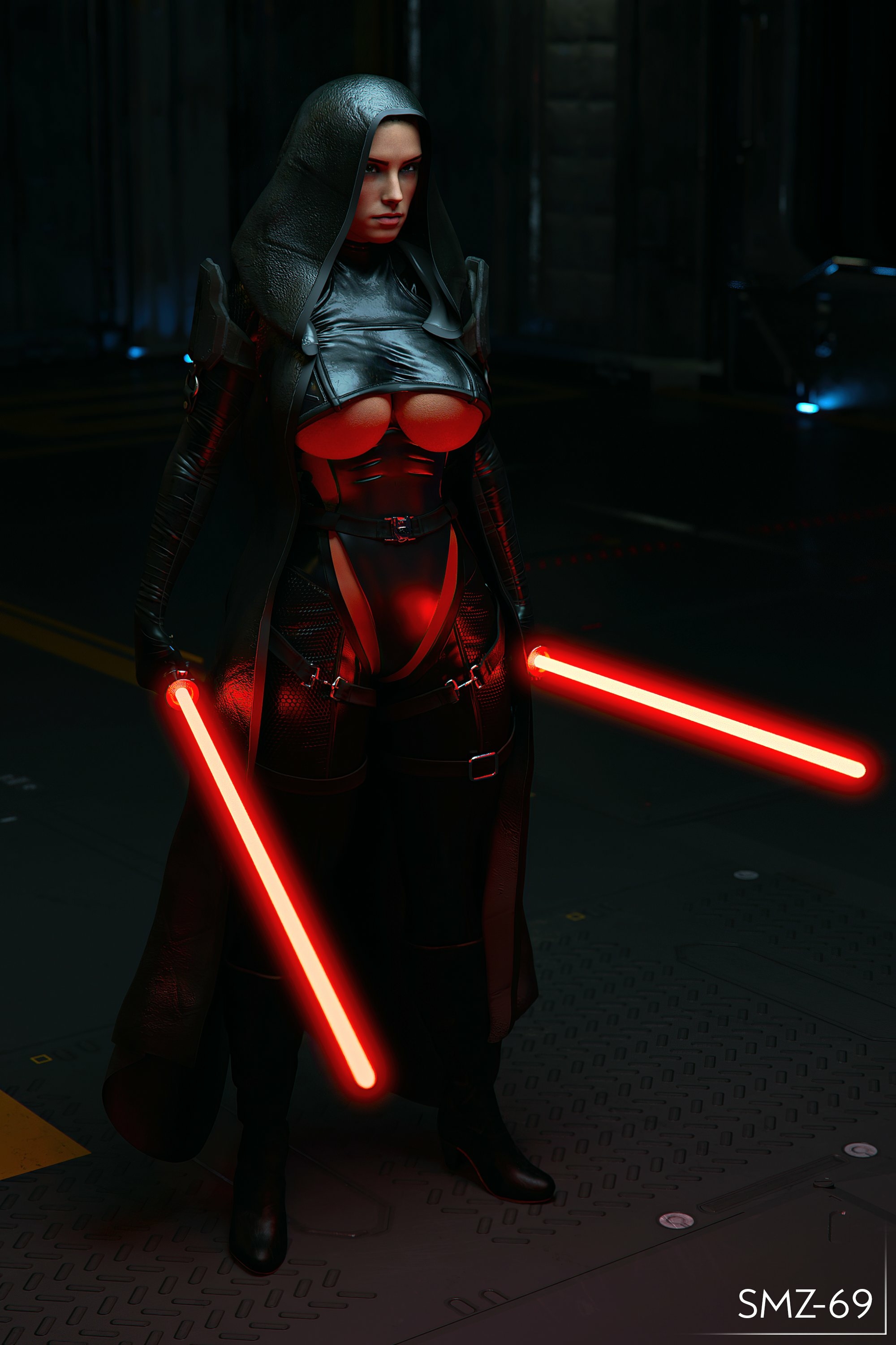 Dark Rey Rey Starwars Sfw Big Ass Ass Sexy Boobs Big boobs Horny Face 3d Porn