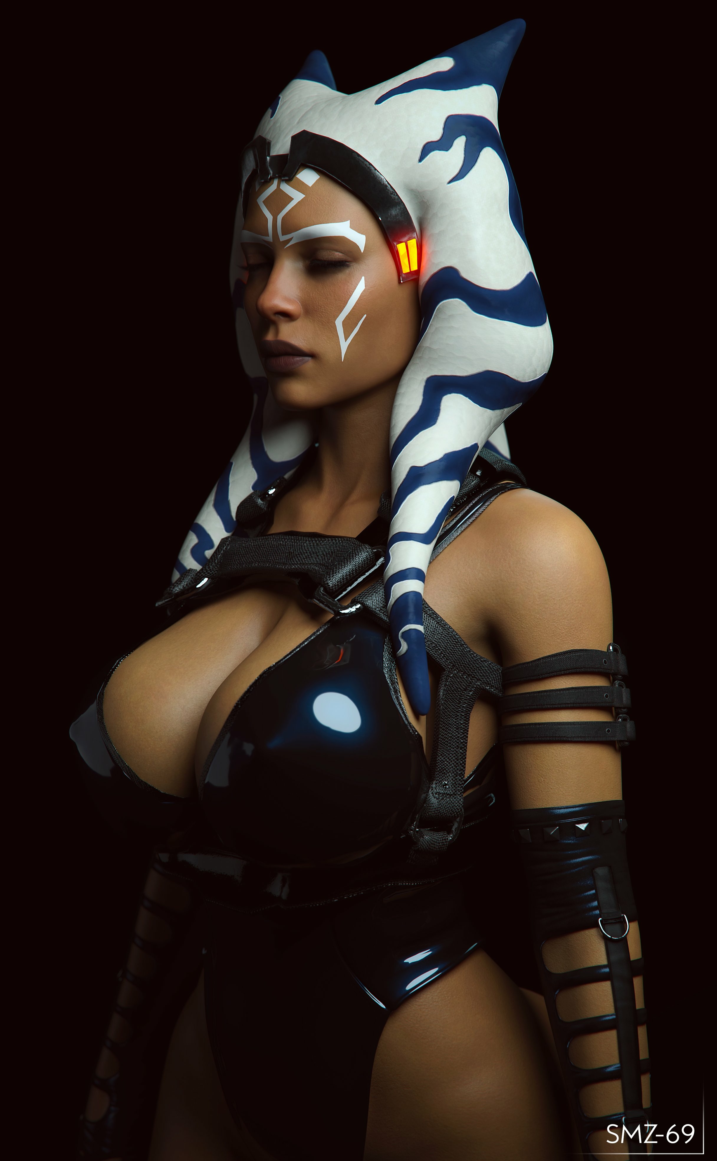 Ahsoka - WIP Ahsoka Tano Ahsoka Nipples Bikini Boobs Sexy Horny Face Sfw 3d Porn