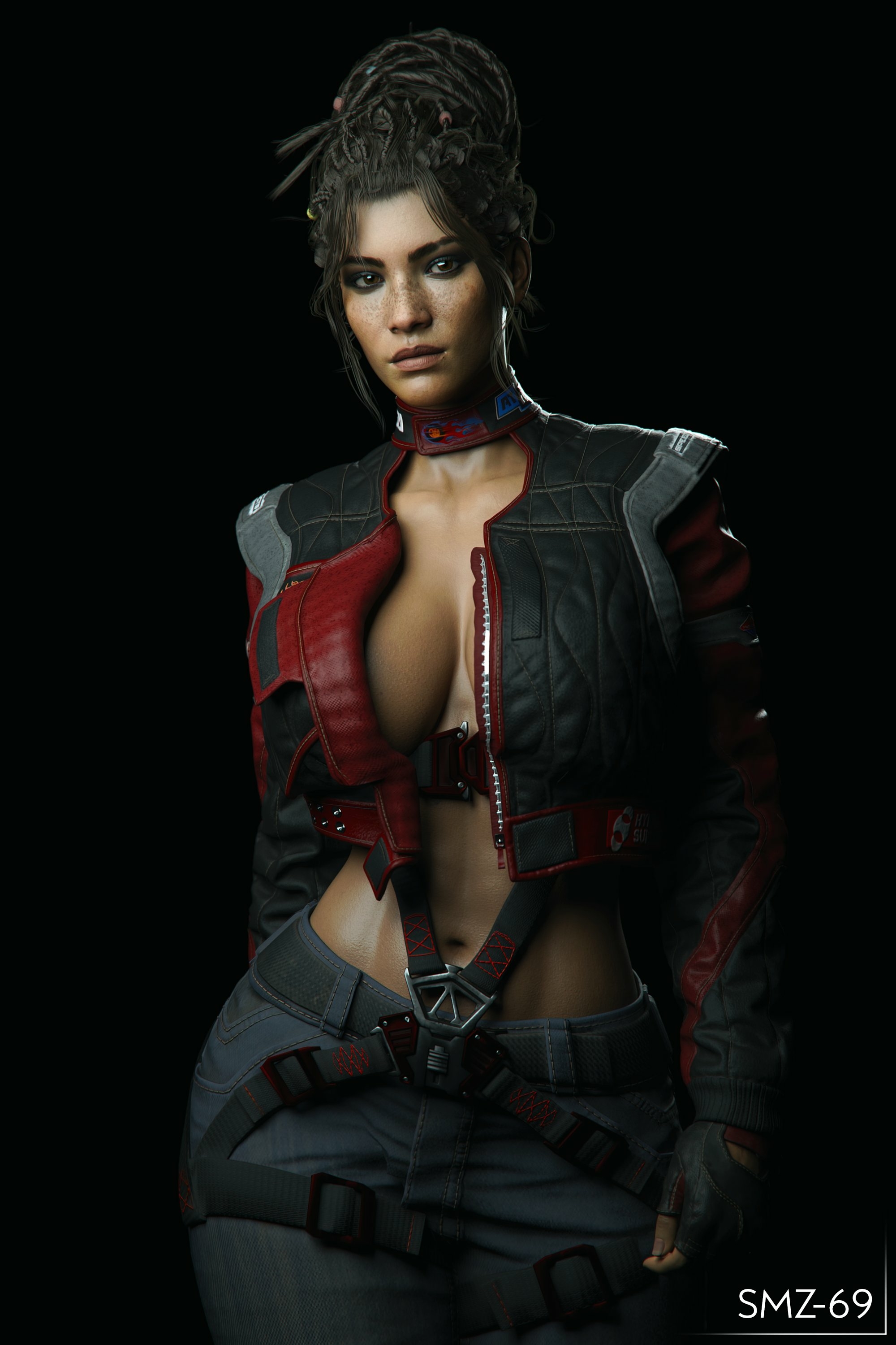 New Panomnom Panam Palmer Cyberpunk2077 Sfw Boobs Ass Sexy Horny Face 3d Porn