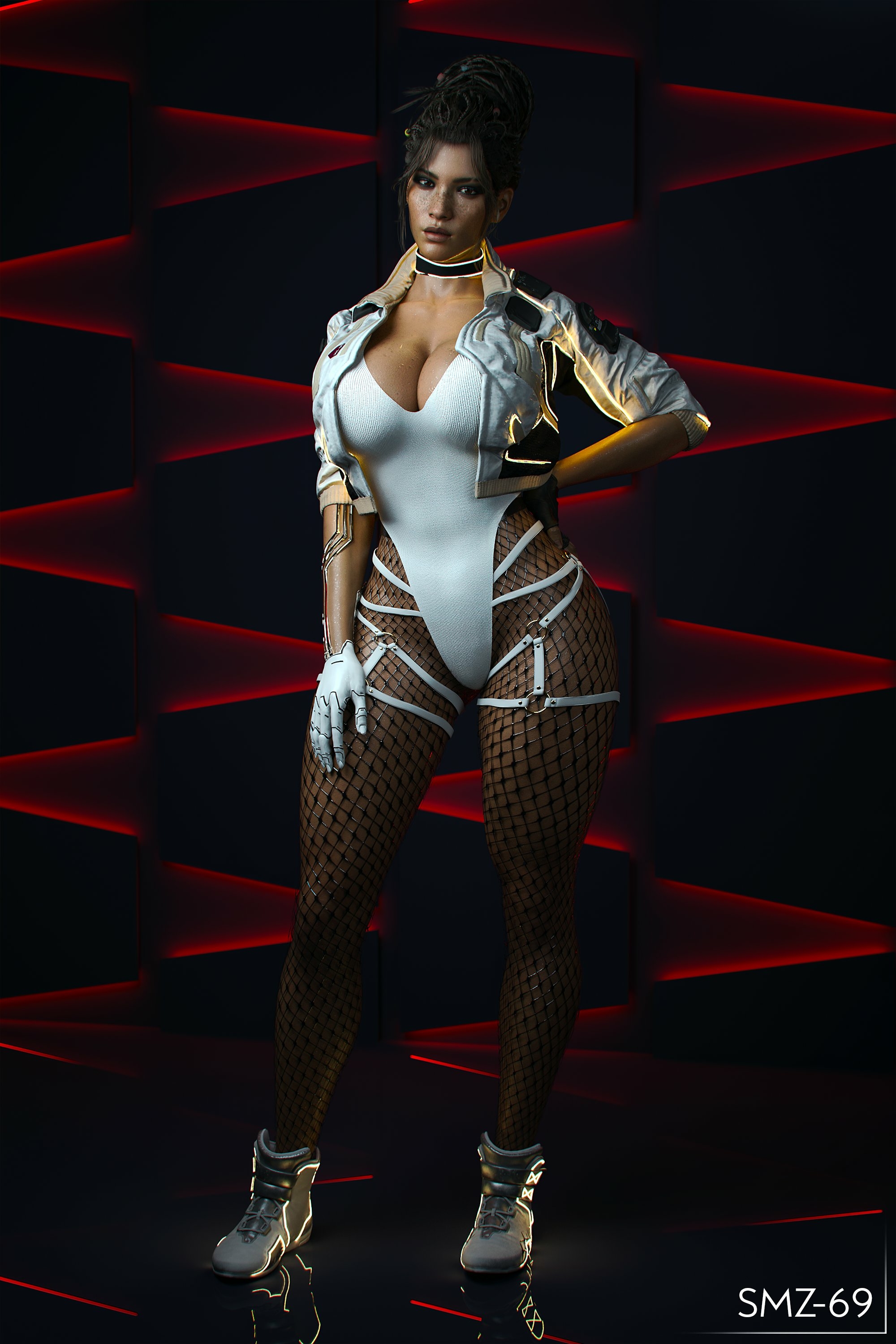 Panam  Fixed a few things Panam Palmer Cyberpunk2077 Sfw Boobs Ass Sexy Horny Face 3d Porn