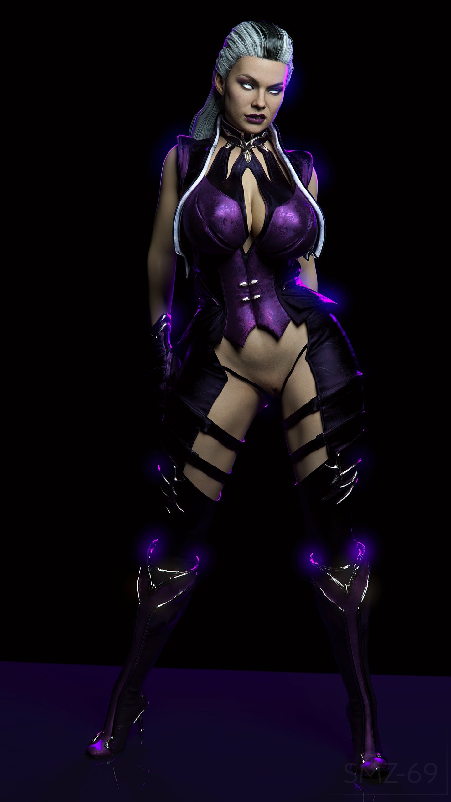 Scream Queen Sindel Mortal Kombat Sfw Big boobs Sexy Ass 3d Porn Nsfw