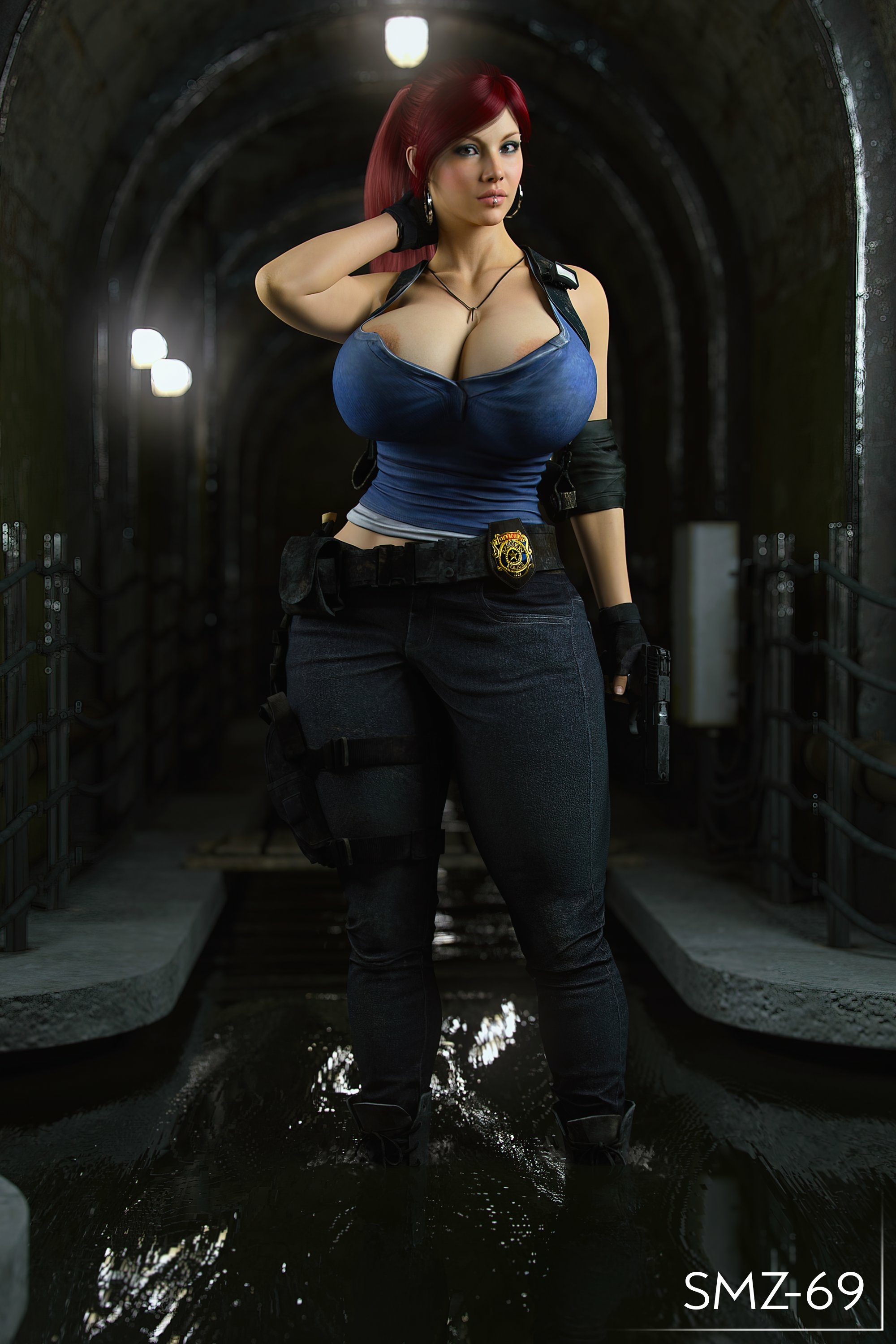 Dolly  Doin some Jill Cosplay  Sfw Boobs Big boobs Sexy 3d Porn