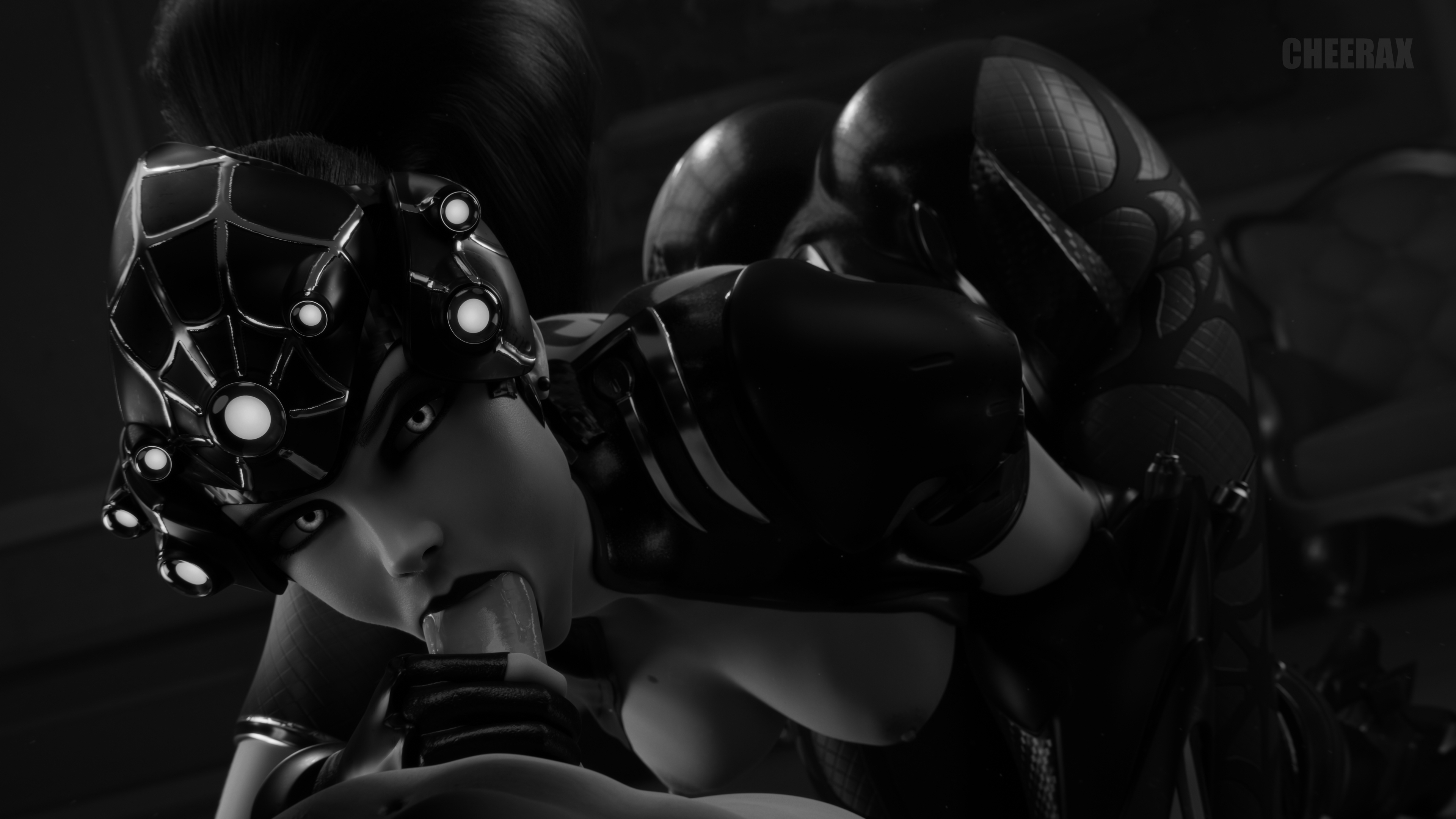 Widowmaker Hunt - Blowjob Overwatch Widowmaker Butt Halloween 2