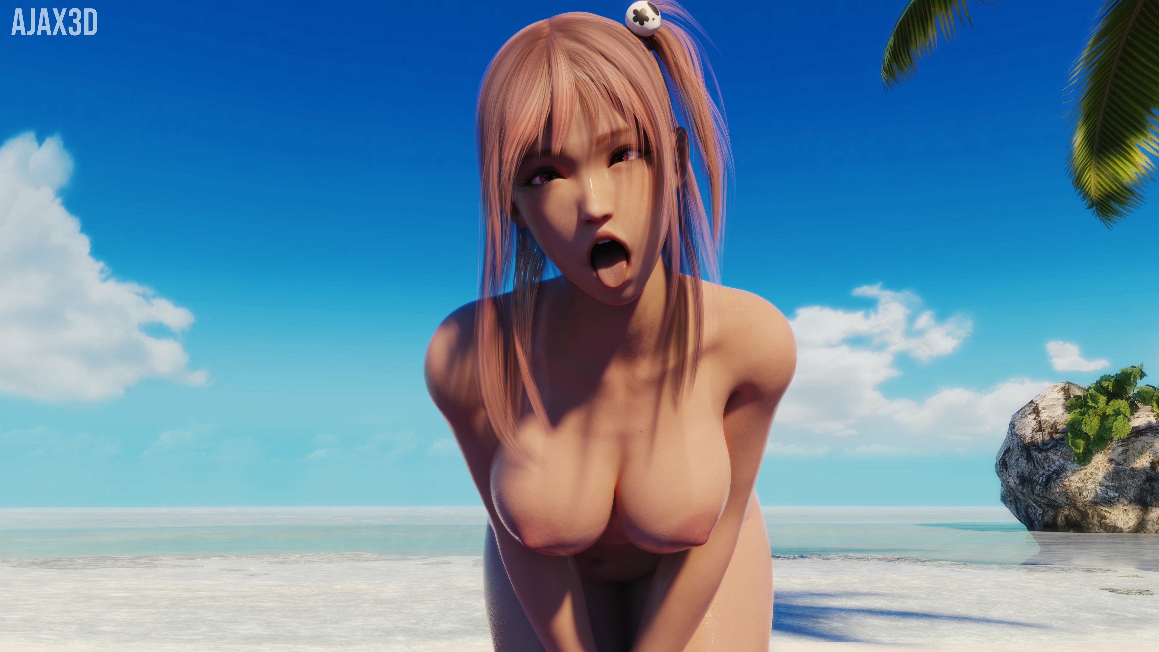 Does that really hurt that much. Hanoka Hanoka Tv Nipples Nsfw Sexy Horny Face Horny Big Ass Boobs 3d Porn