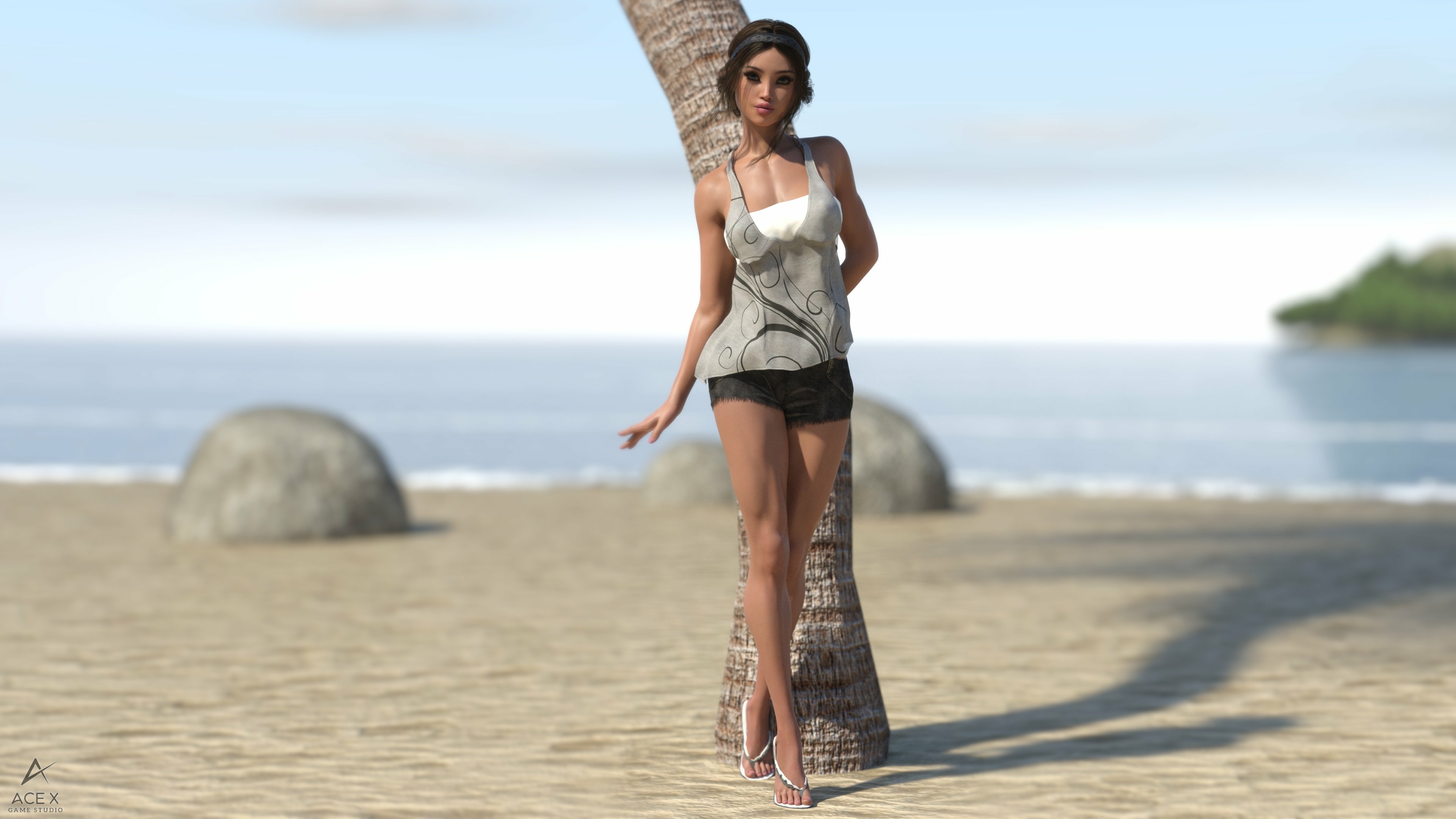 A few things I m working on... Acexgamestudio Sfw Horny Face Horny Boobs Big boobs 3d Porn 3