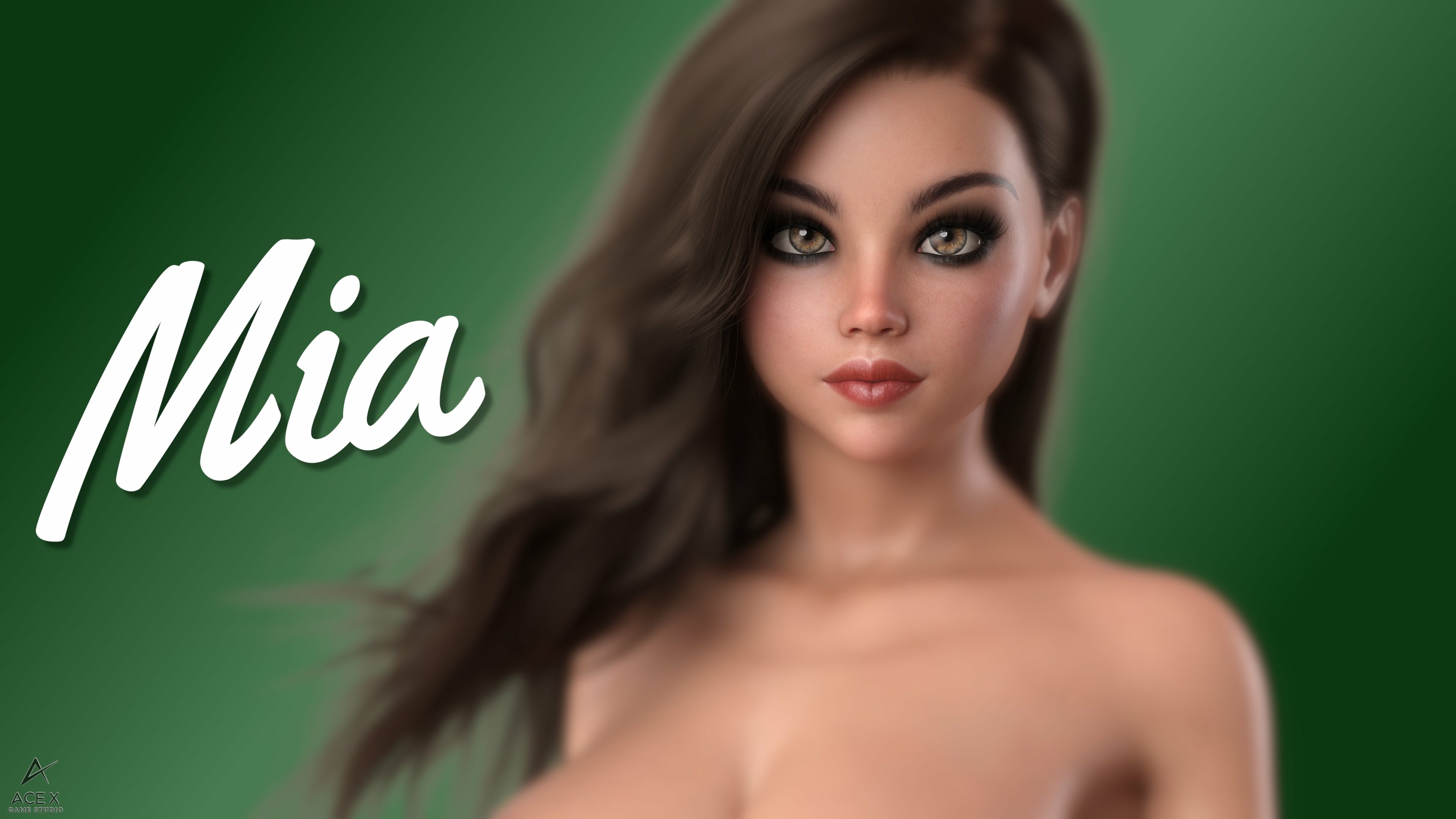 This is Mia! I hope you like her. Acexgamestudio Sfw Nsfw Big Tits Horny Big boobs 3d Porn 2