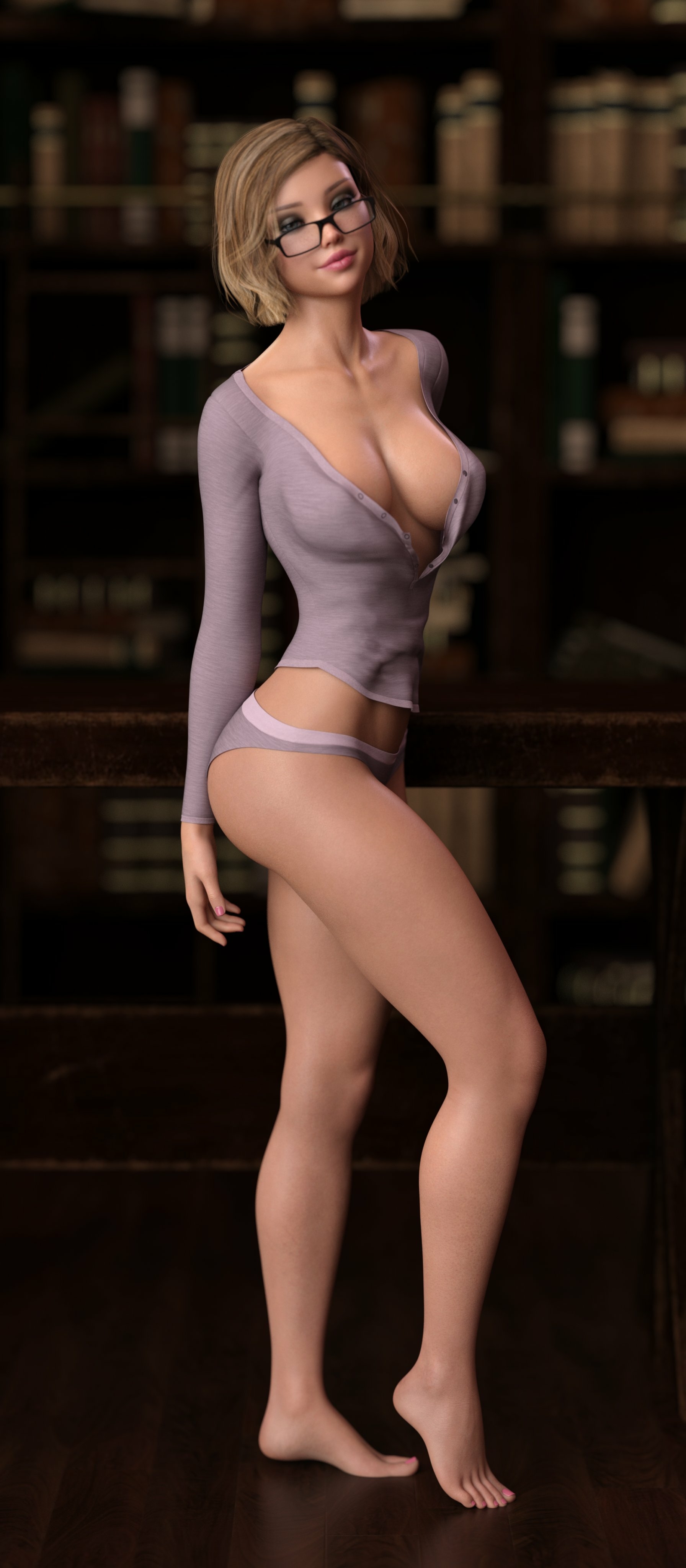 Emma is waiting for you to join my kickstarter!! Acexgamestudio Sfw Nsfw Big Tits Horny Big boobs 3d Porn 3