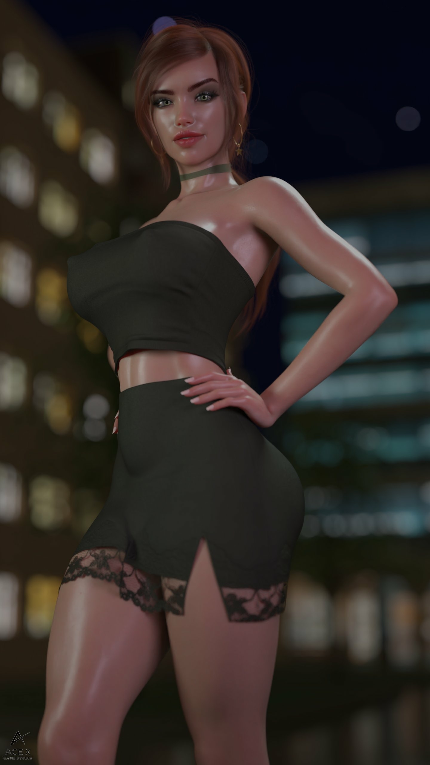 Mara posters Acexgamestudio Bikini Sexy Natural Boobs Boobs Big boobs Horny 3d Porn 2