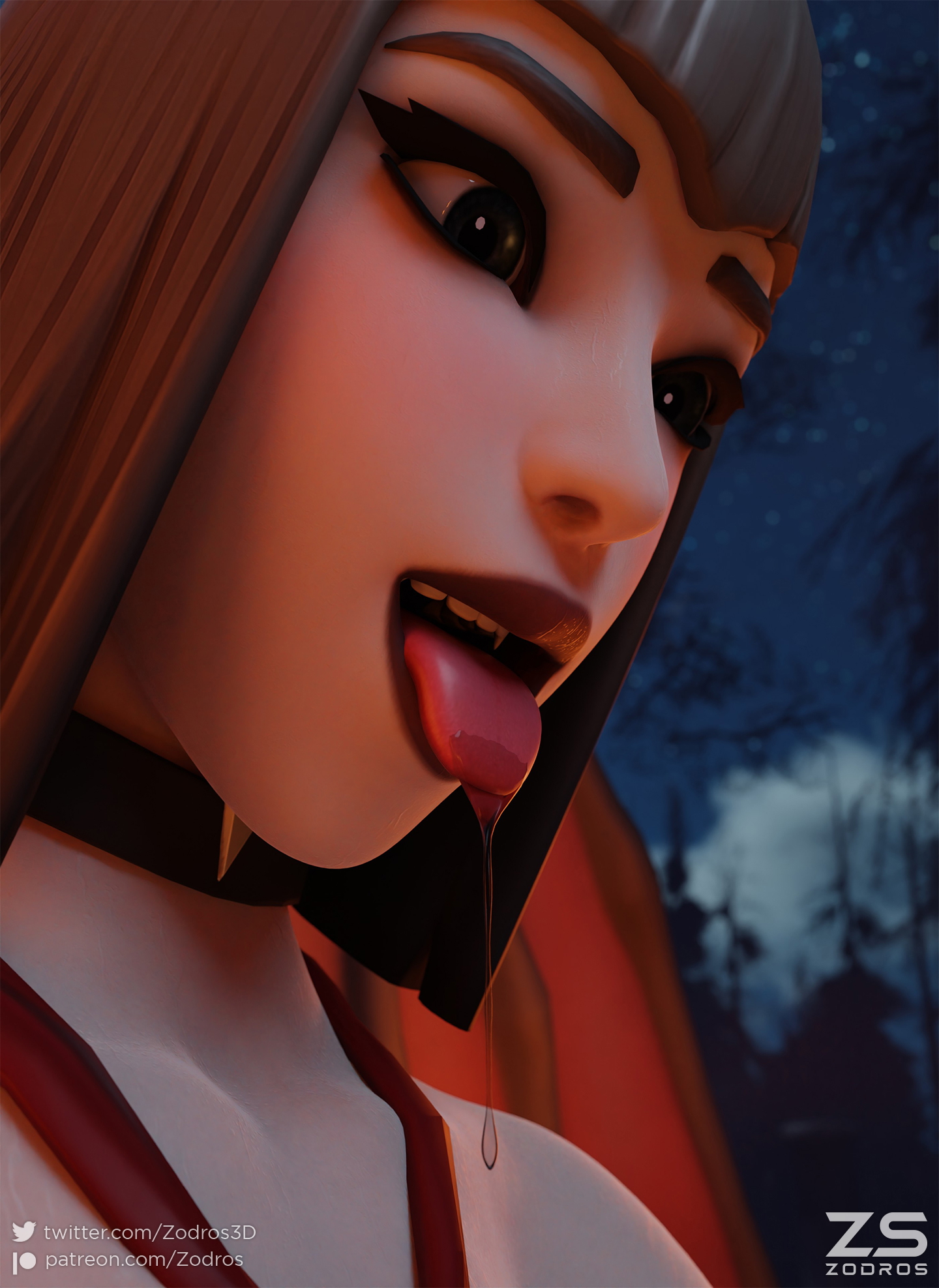 VIVICA SAINT ON PUMPKIN Fortnite Vivica Saint Nude Spread Legs Halloween Cemetery Night Pumpkin Choker Tie Skirt Love Spit Spread Pussy Pussy Big Tits 3