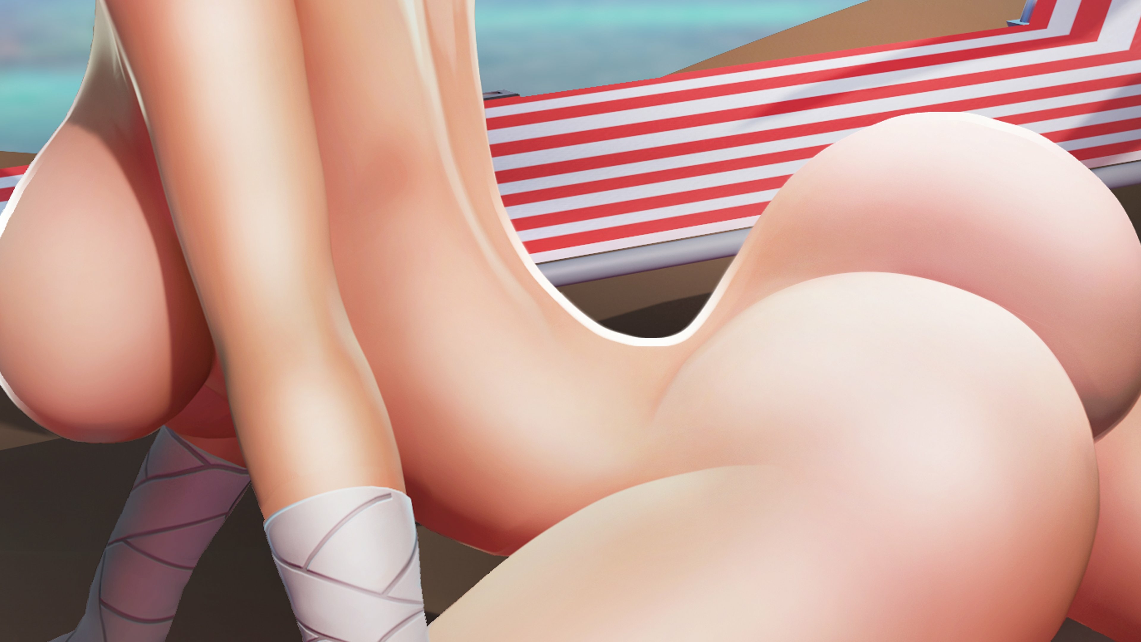 Sexy cute ass  Back View Naked Bikini Lingerie Cute Sexy Hot Horny Face Boobs Big boobs 3d Porn 4