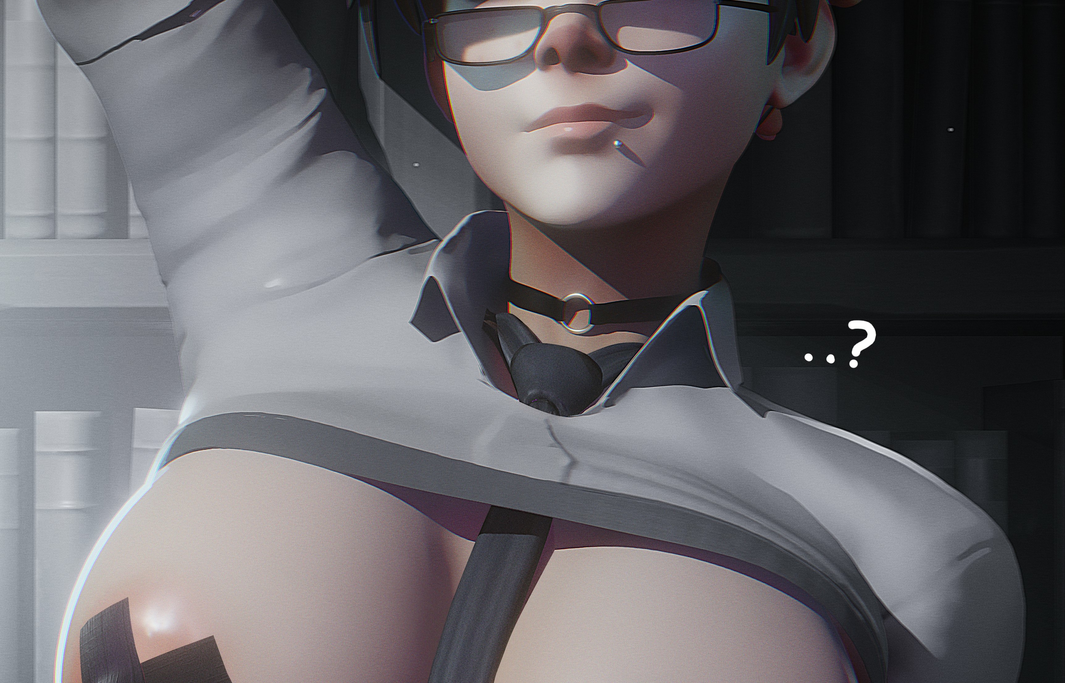 A Little Secret. Tracer Overwatch Bikini Lingerie Sexy Lingerie Cute Sexy Hot Horny Face Boobs Big boobs 3d Porn 3