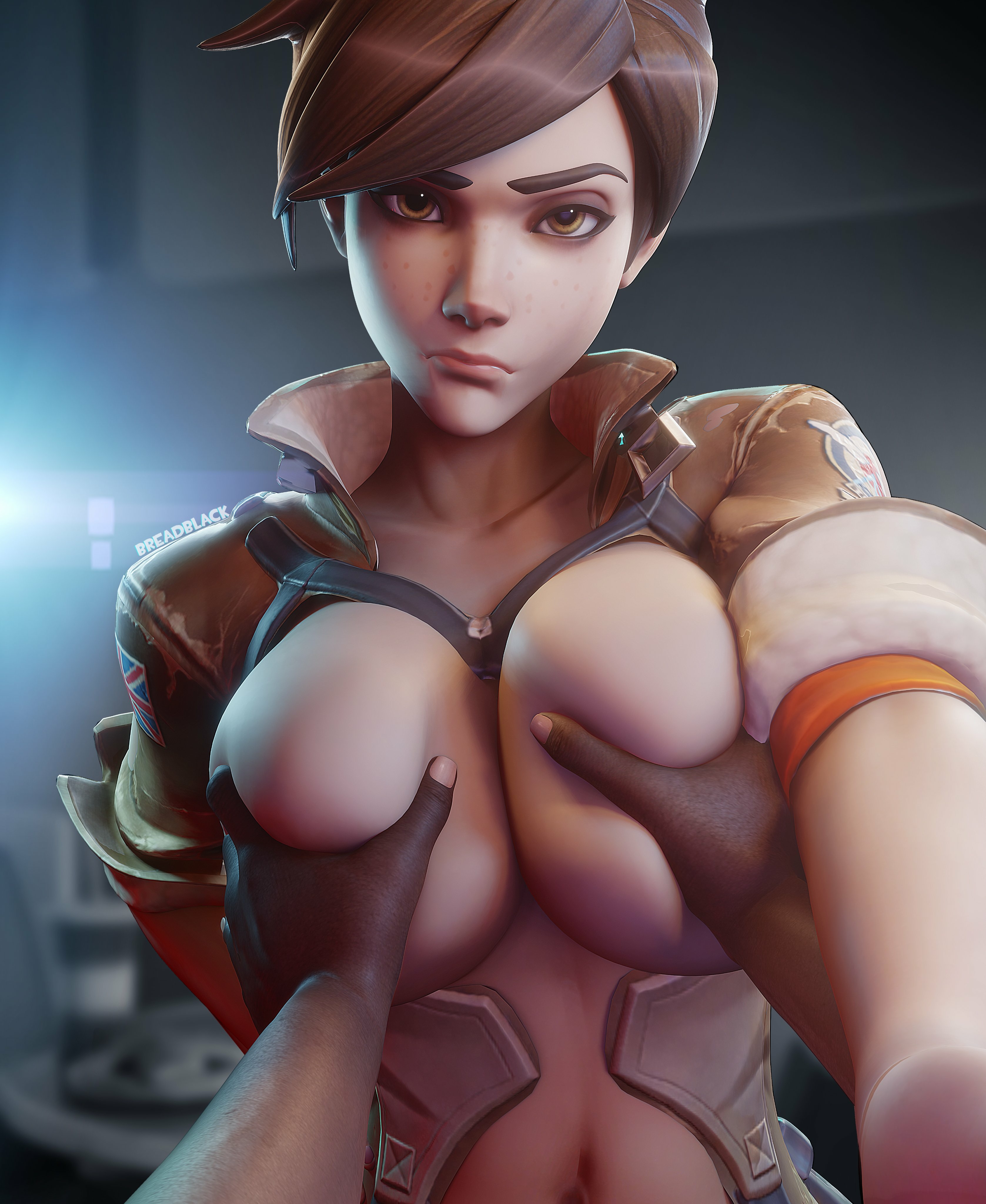 You know the rule. Can watch  can t touch Tracer Overwatch Big Tits Tits Titjob Cute Sexy Hot Horny Face Boobs Big boobs 3d Porn