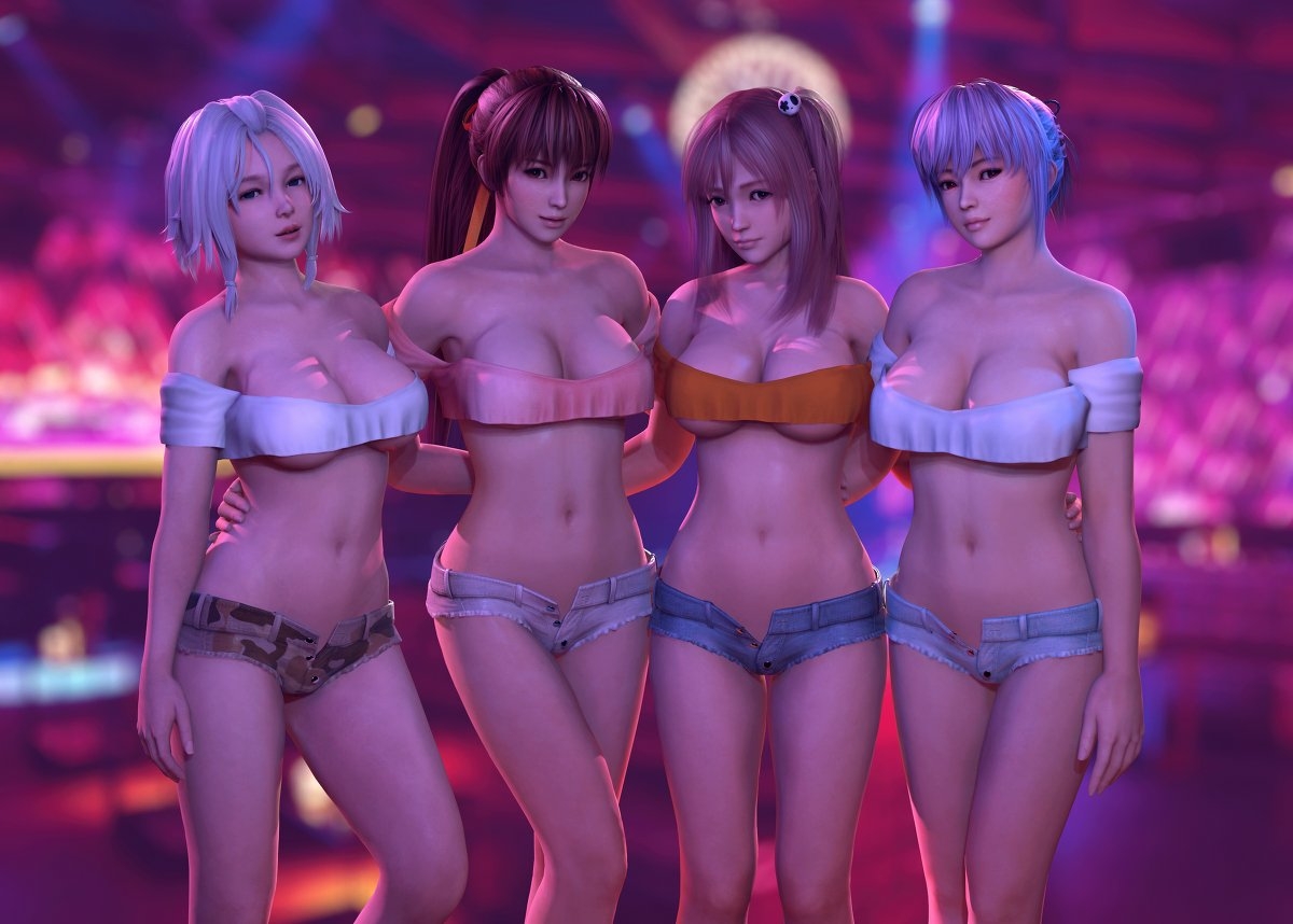 Night Life Kasumi Ayane Honoka Dead Or Alive Sexy Horny Face Ass Boobs Tits Naked Fully Naked Nipples 3d Porn