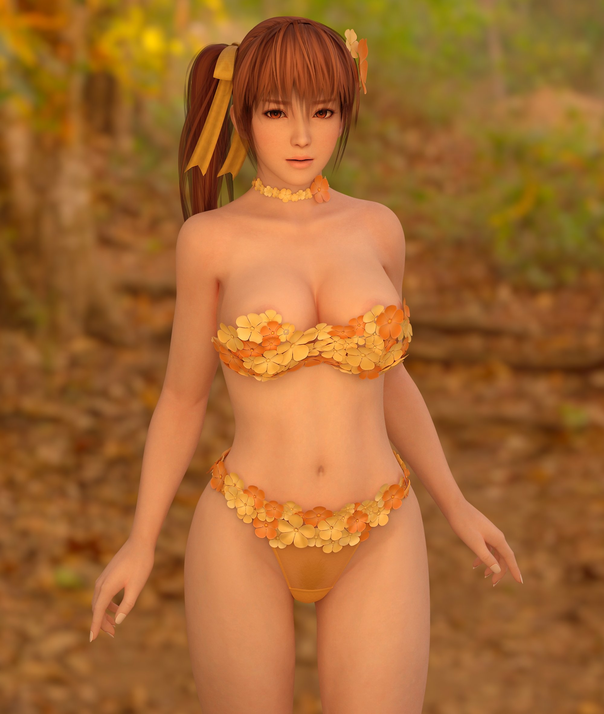 Kasumi is a little more modest than Tina. Kasumi Dead Or Alive Hairy Pussy Naked Sexy Horny Face Ass Boobs Tits Bikini Lingerie 3d Porn