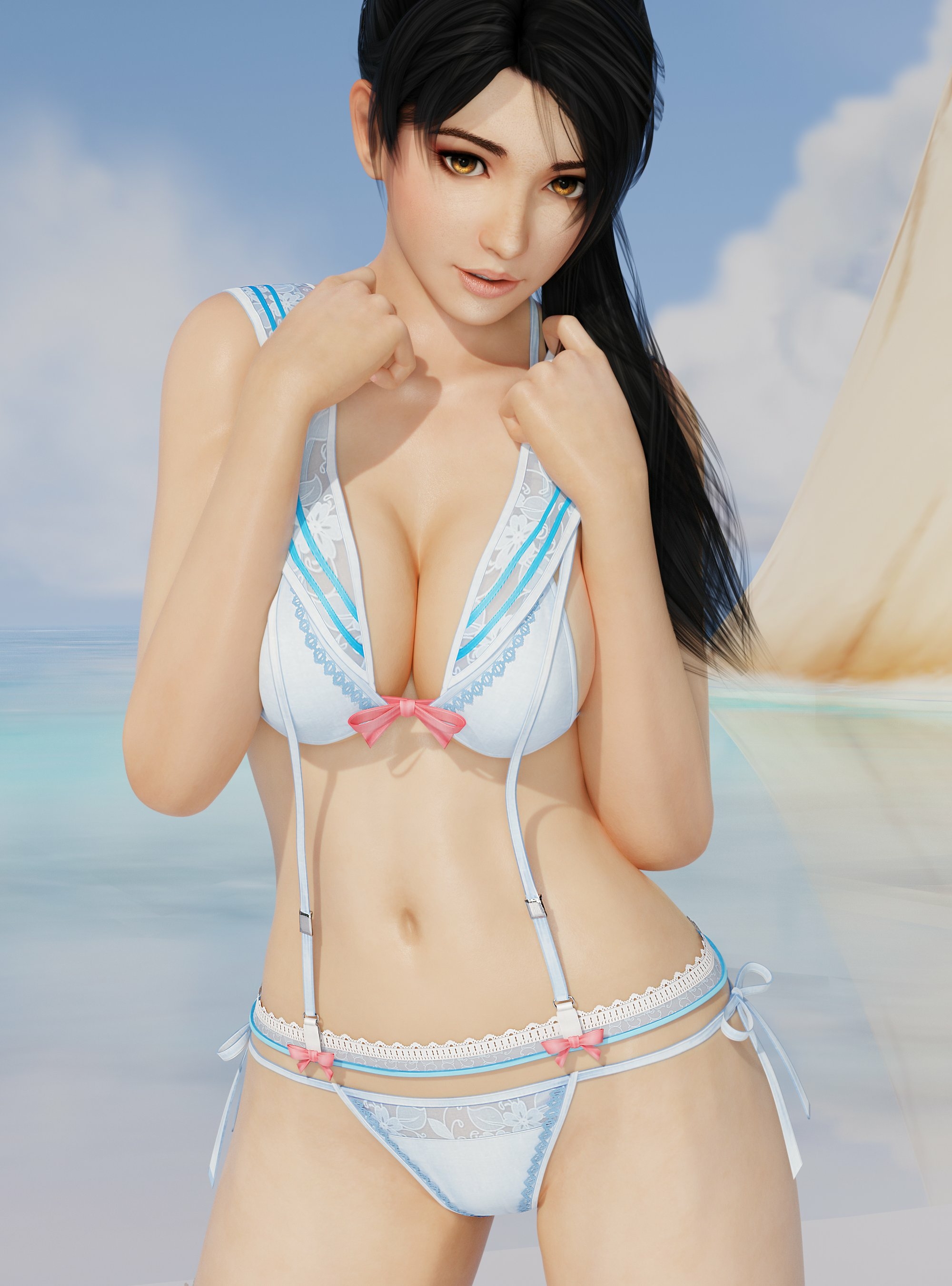 momiji in bikini Momiji Dead Or Alive Lingerie Ass Boobs Big boobs Sexy Horny Face Horny 3d Porn