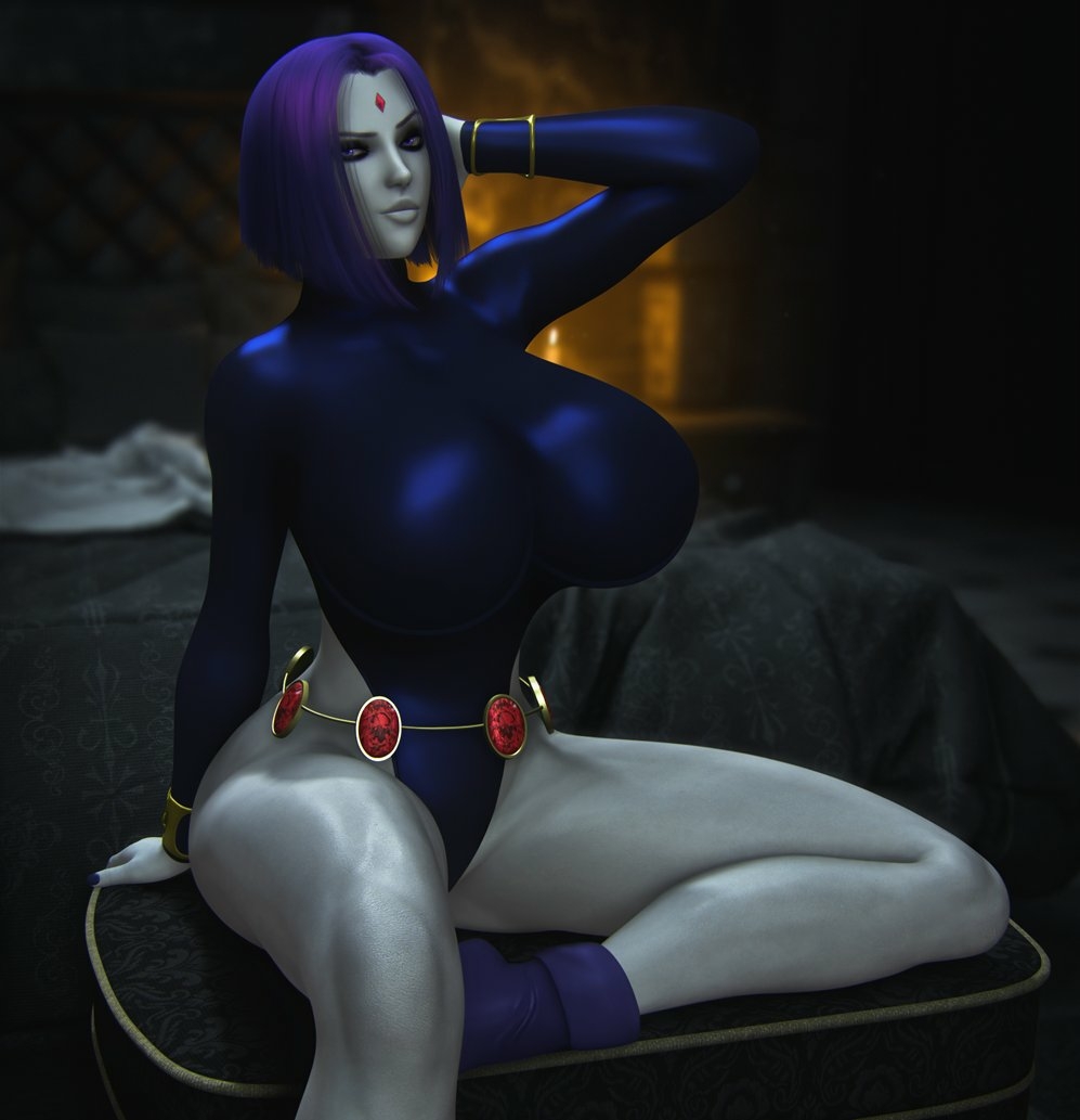 Here is part one of Raven from Teen Titans. She sure ain t no teen now though! Raven (teen Titans) Teen Titans Sfw Nsfw Lingerie Ass Sexy Horny Face Boobs Big boobs Perfect Body Nipples 3d Porn 3