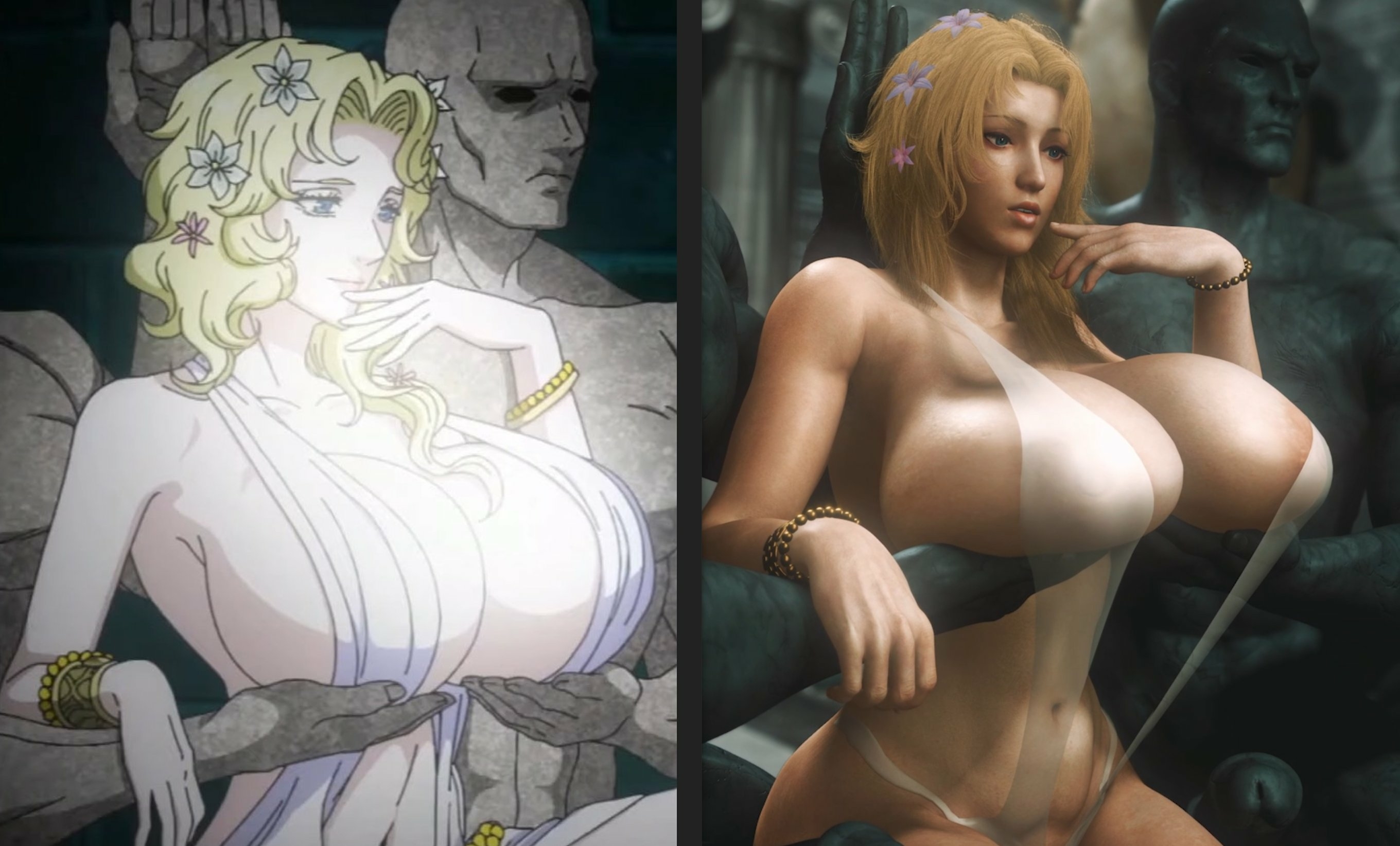 Not completely lore accurate but it works for me! Aphrodite Ragnarok Naked Boobs Big boobs Big Tits Tits Sexy Horny Hot 3d Porn