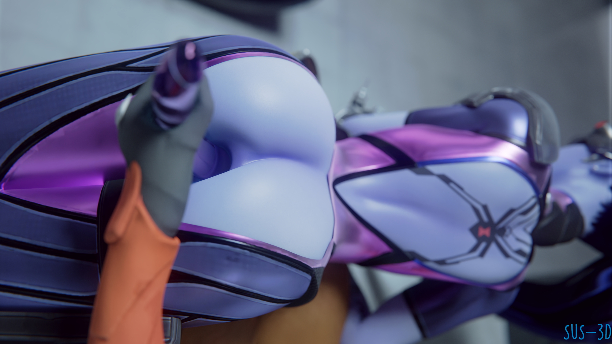 Widowmaker Chained and fucked by Mercy Dildo Overwatch 3D Porn Mercy Widowmaker Overwatch Dildo Sex Toy Lesbian Anal Chained Bondage Sex Rule34 3d Porn Feet 6