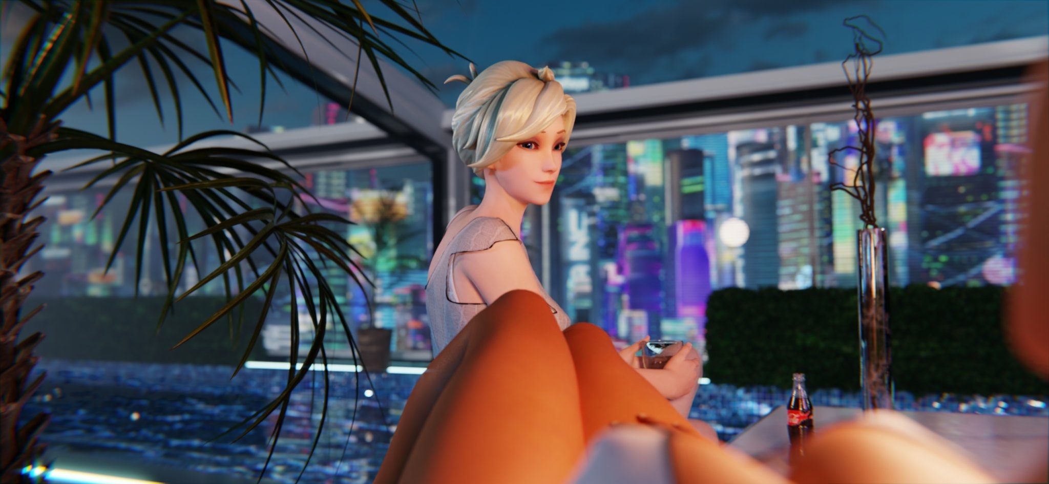 alot of random stuff this time around just to show what ive been working on ^^ Mercy Overwatch Boobs Sexy Horny Face Bikini Lingerie Sfw 3d Porn 2