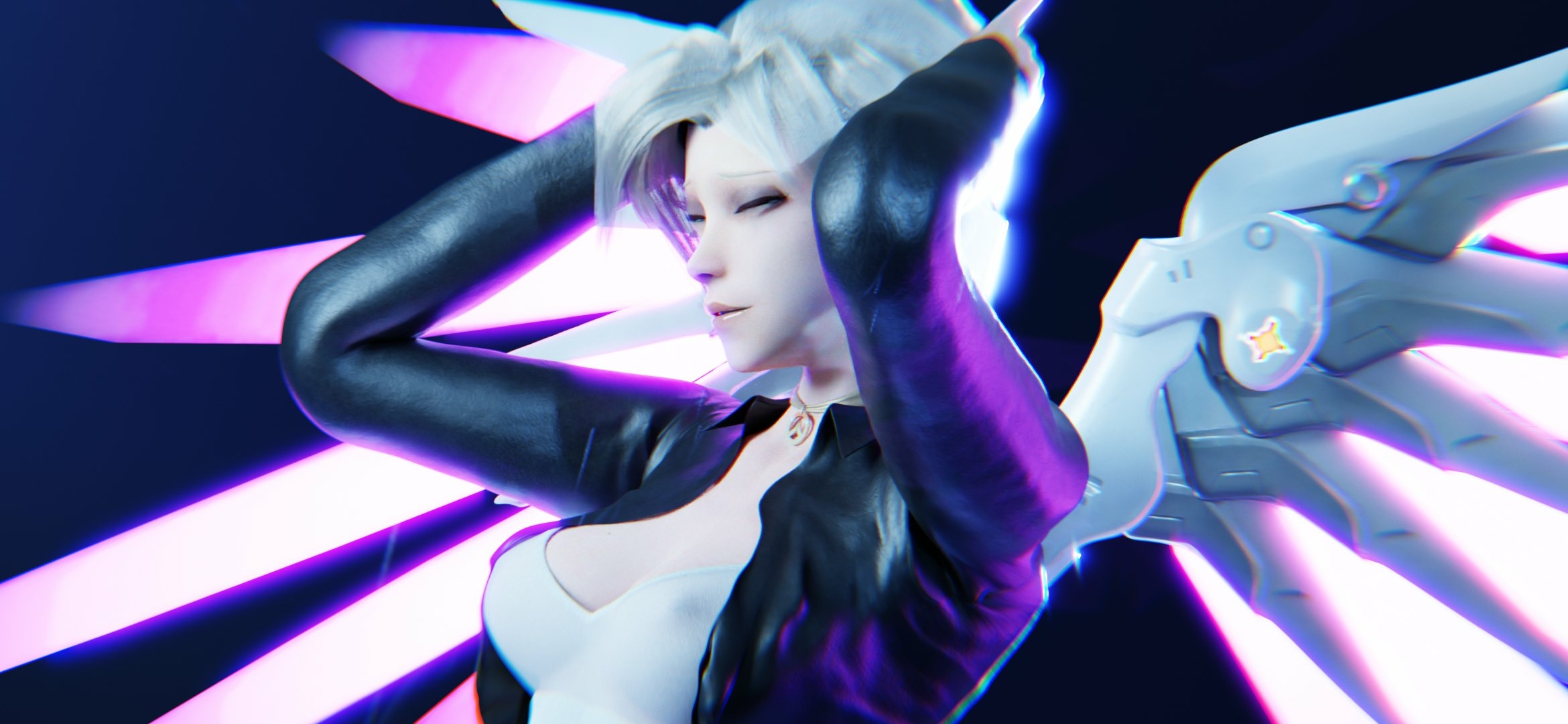 mercy hell pose Mercy Overwatch Sfw Big Tits Sexy Horny Perfect Body 3d Porn