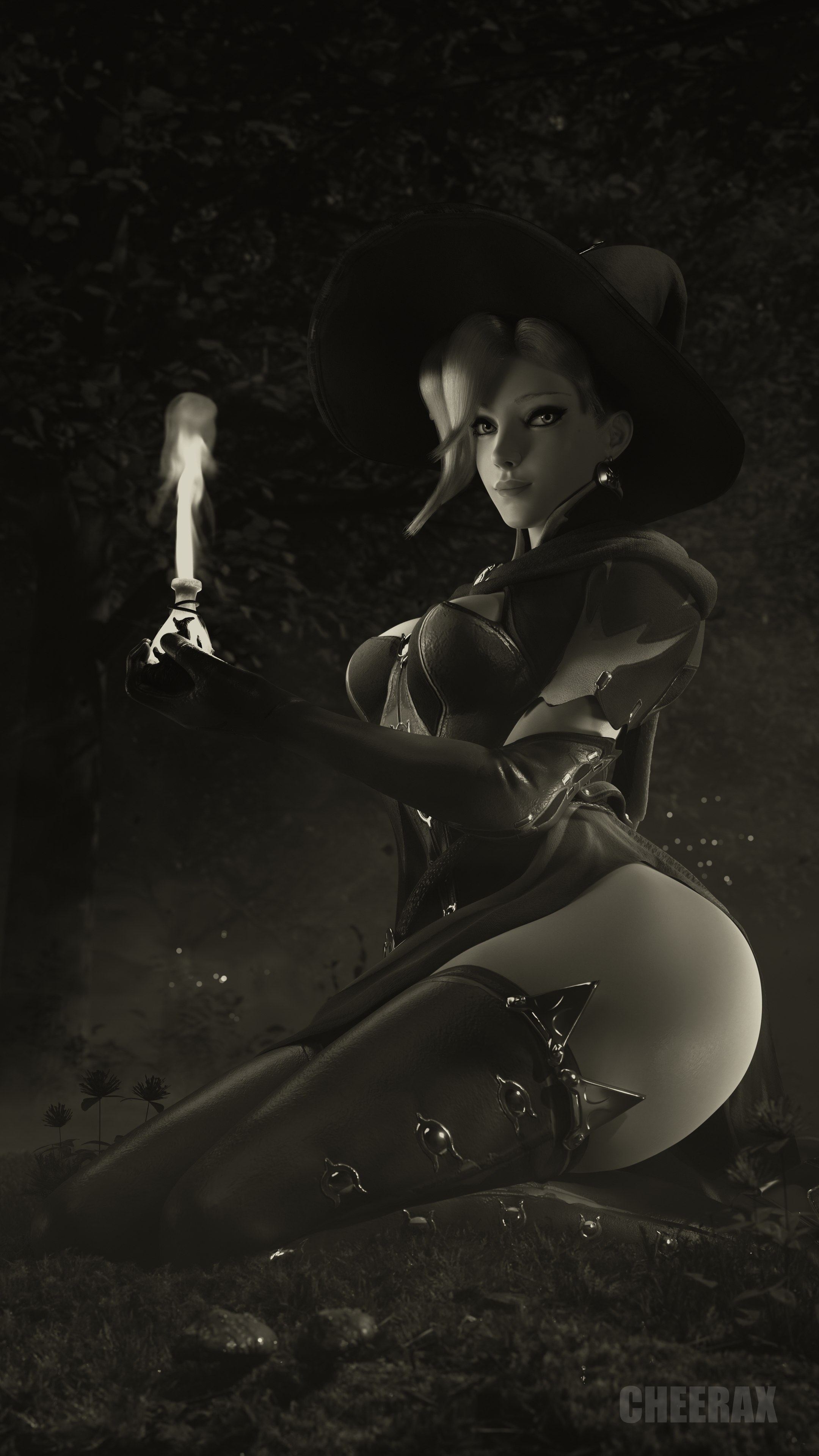 Mercy Witch - Potion Overwatch Mercy Halloween Ass 2