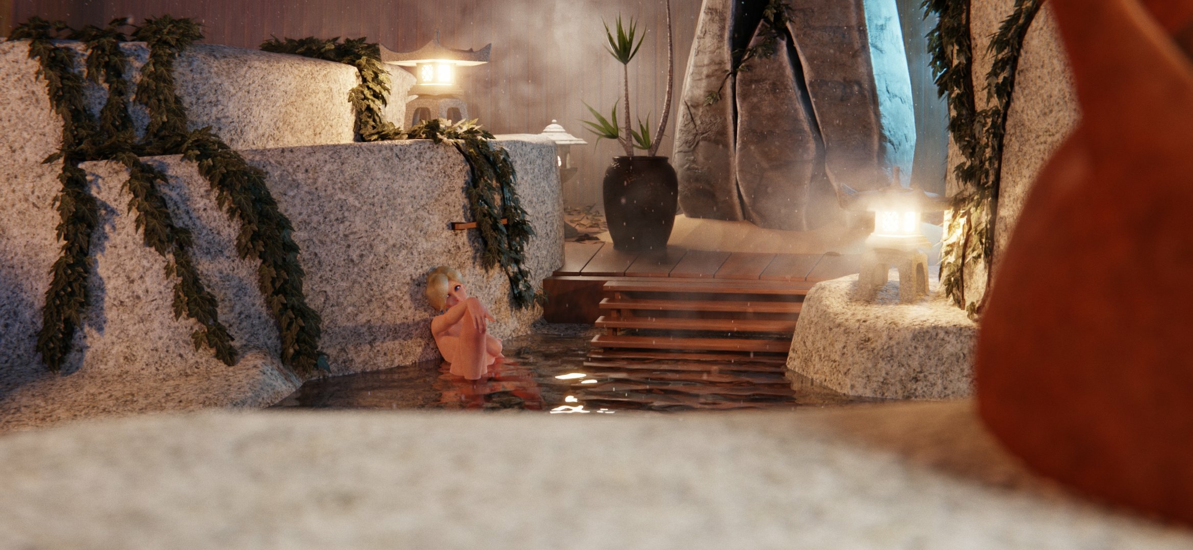 Mercy taking a hot bath ^^ Mercy Overwatch Boobs Ass Horny Face Sexy Big Tits Horny Perfect Body 3d Porn Naked Nipples 4