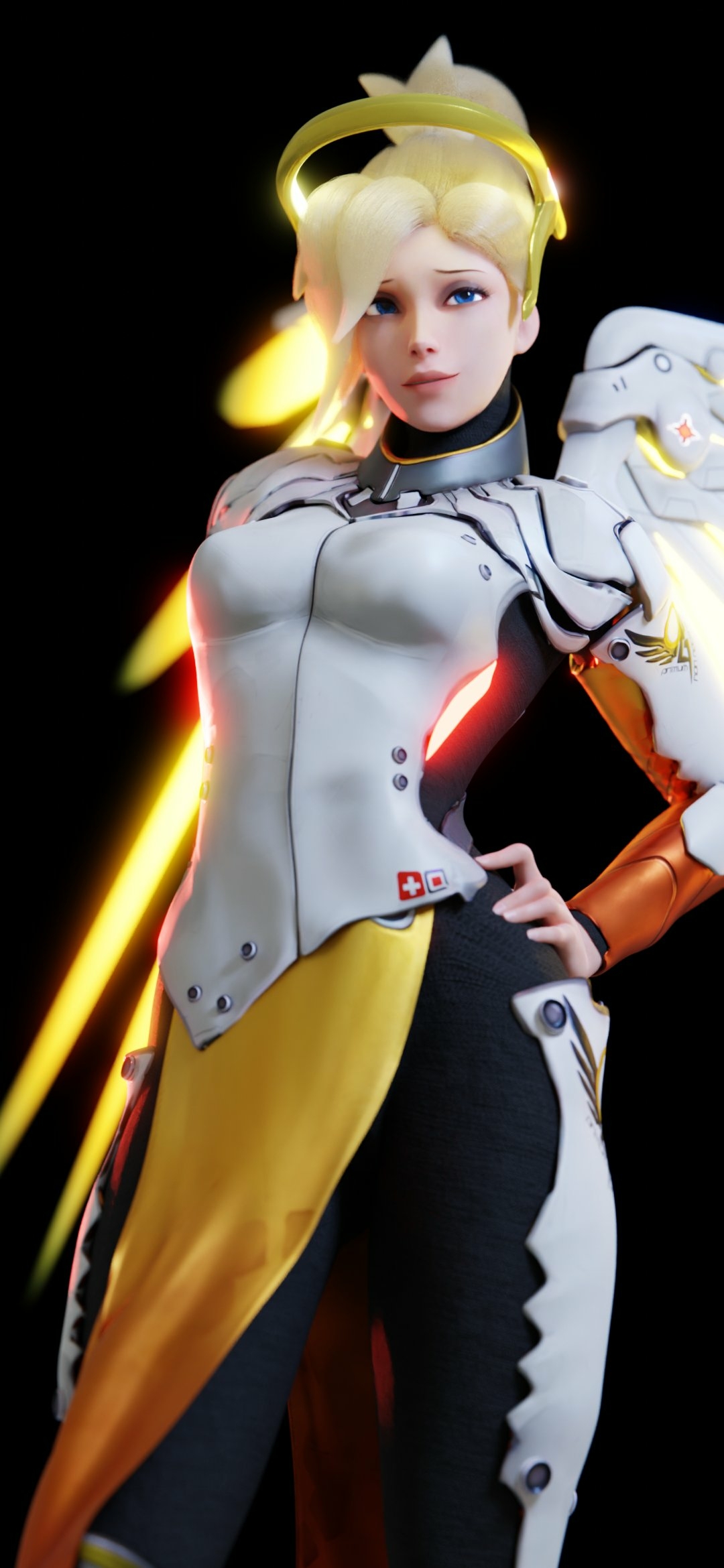 angel mercy Mercy Overwatch Sfw Panties Natural Boobs Boobs Horny Face Sexy Horny Perfect Body 3d Porn 2