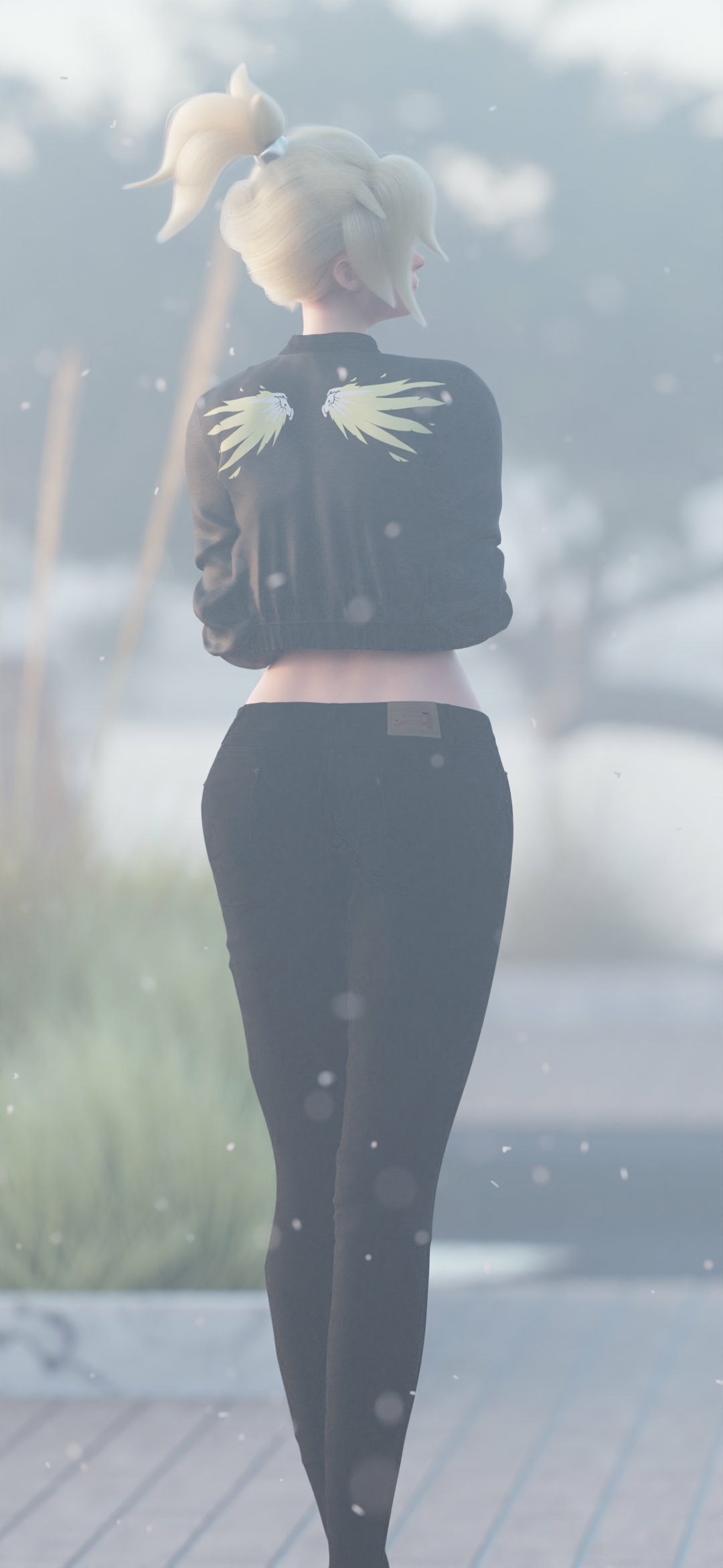 I ve got some vacation photos :D Mercy Overwatch Boobs Naked Horny Face Sexy Horny Perfect Body 3d Porn 2