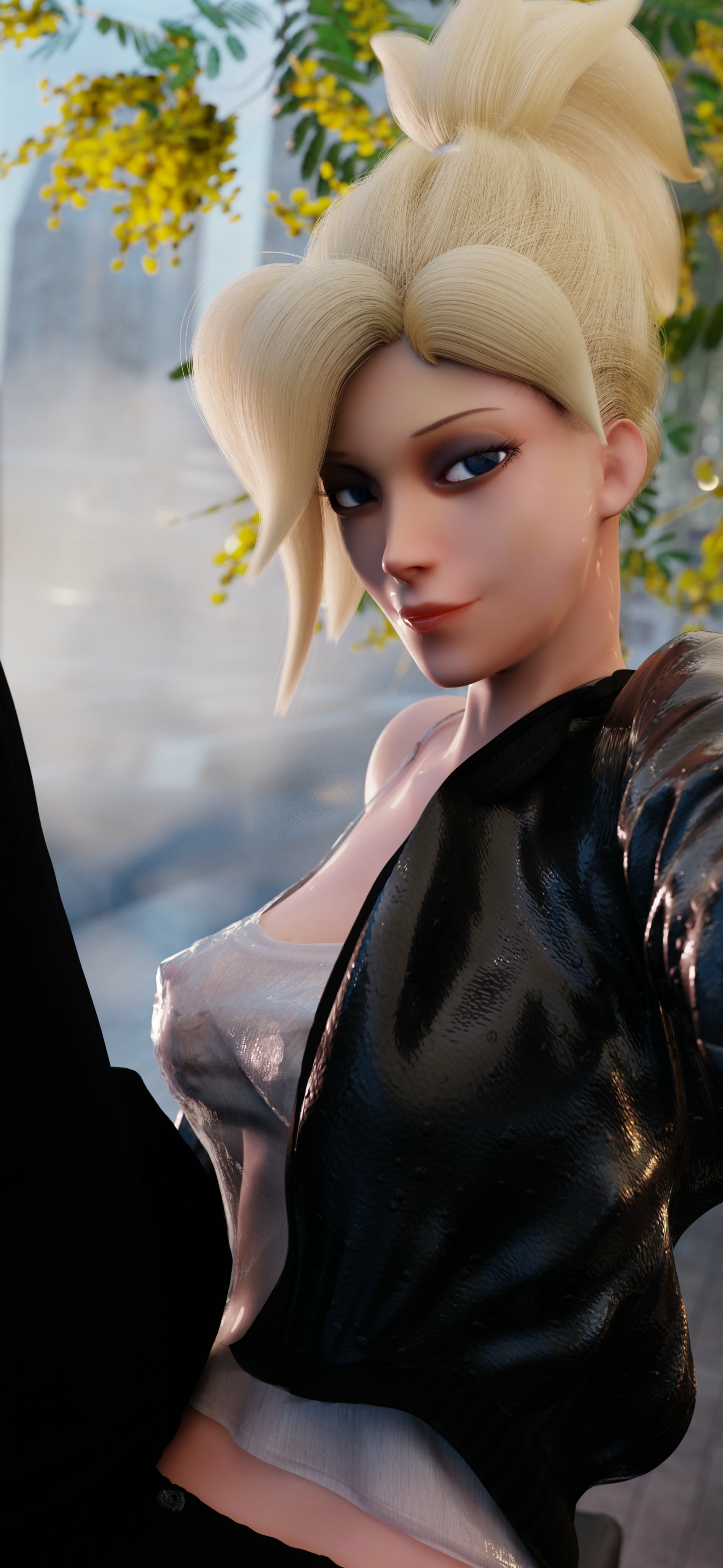 I ve got some vacation photos :D 3 Mercy Overwatch Boobs Horny Face Sexy Horny Perfect Body 3d Porn