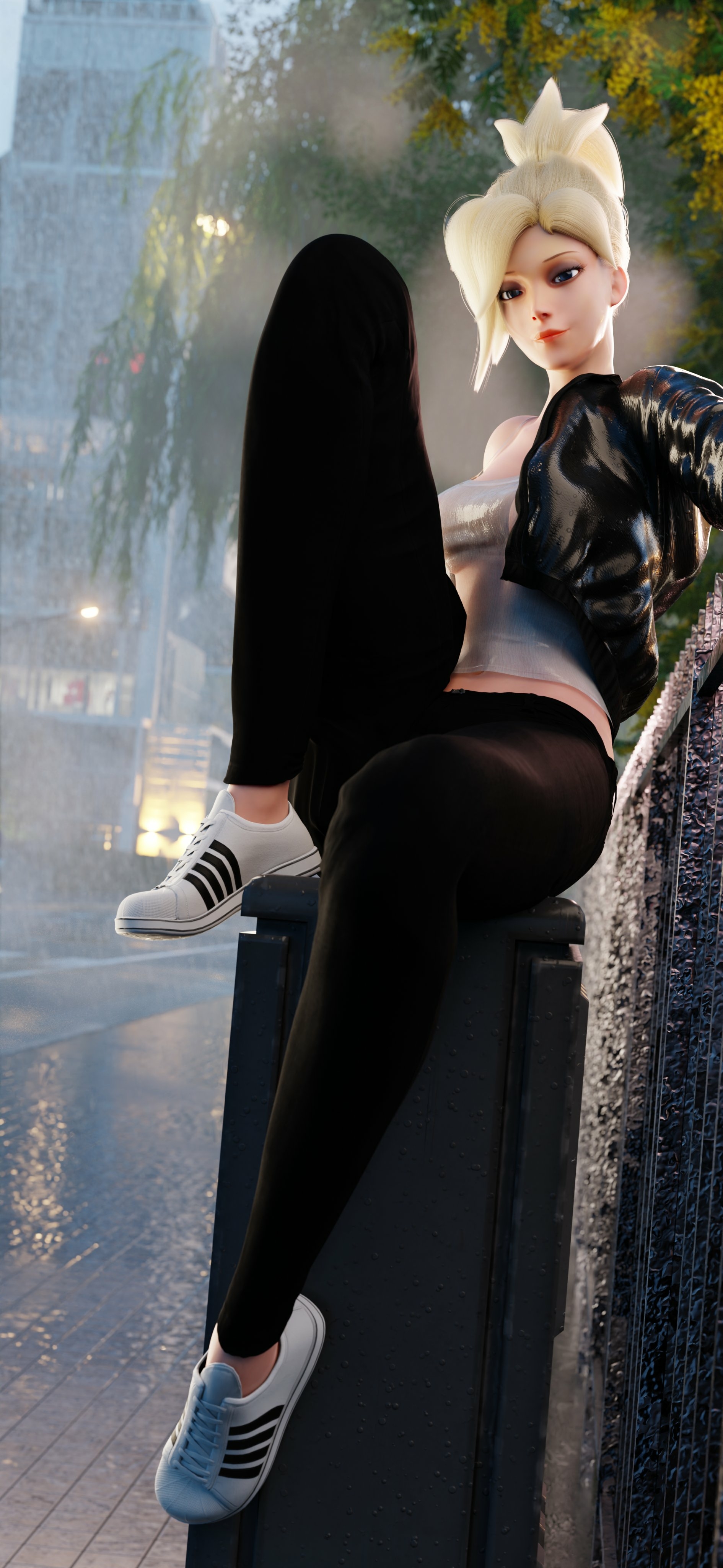 I ve got some vacation photos :D 3 Mercy Overwatch Boobs Horny Face Sexy Horny Perfect Body 3d Porn 2