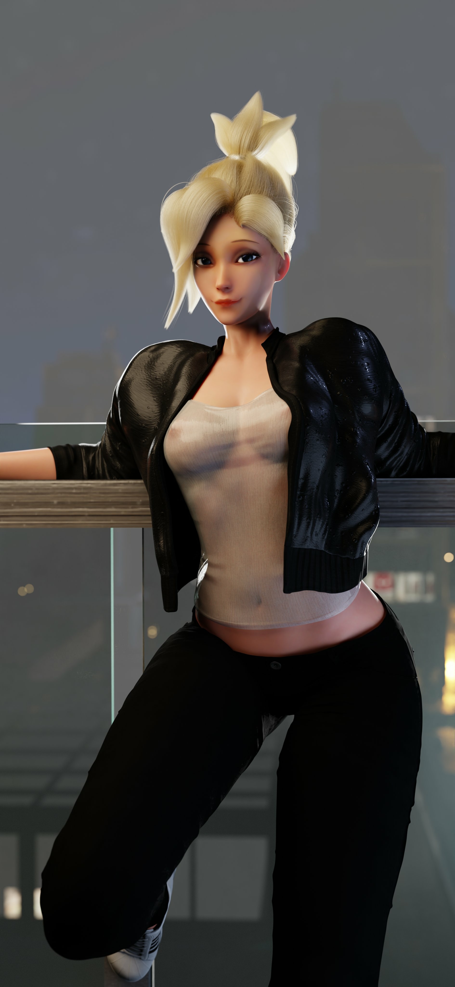 hai :D Mercy Overwatch Boobs Horny Face Sexy Horny Perfect Body 3d Porn