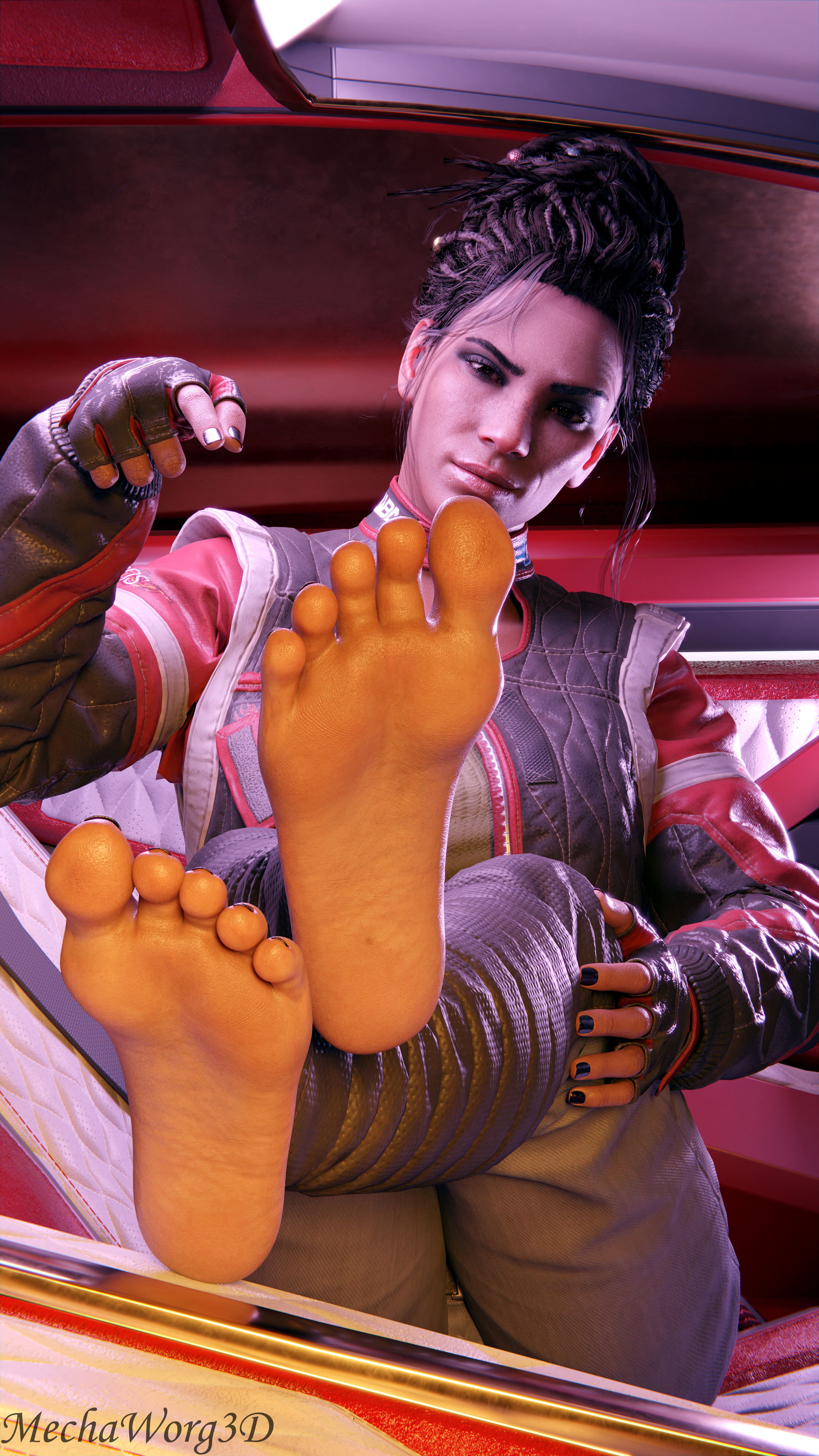Panam Feet Cyberpunk2077 Panam Palmer Feet Foot Fetish Barefoot