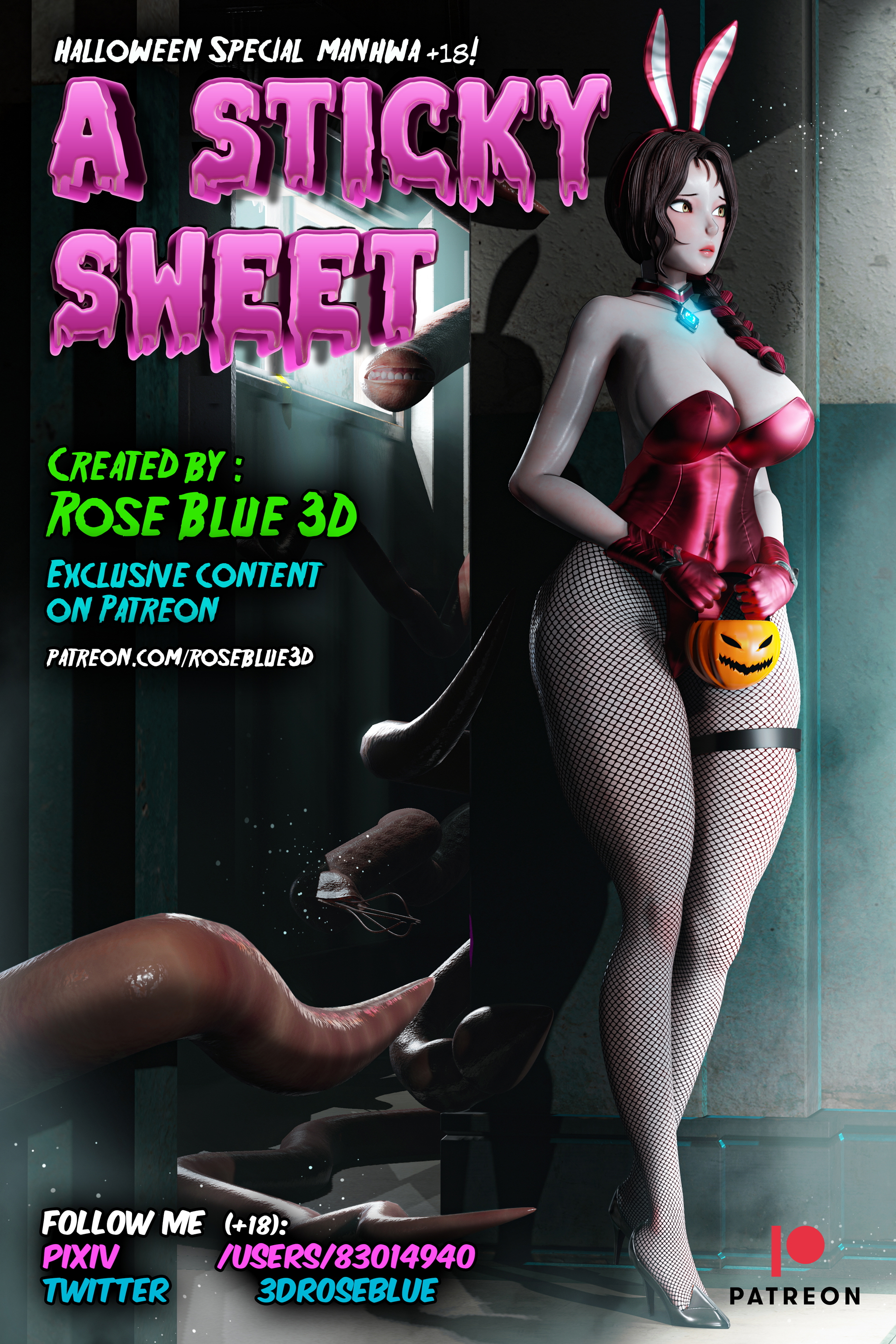 Hallloween comic manhwa 3D milf porn tentacle  Halloween Milf Madura Big Tits Big Ass Big boobs Big Breasts