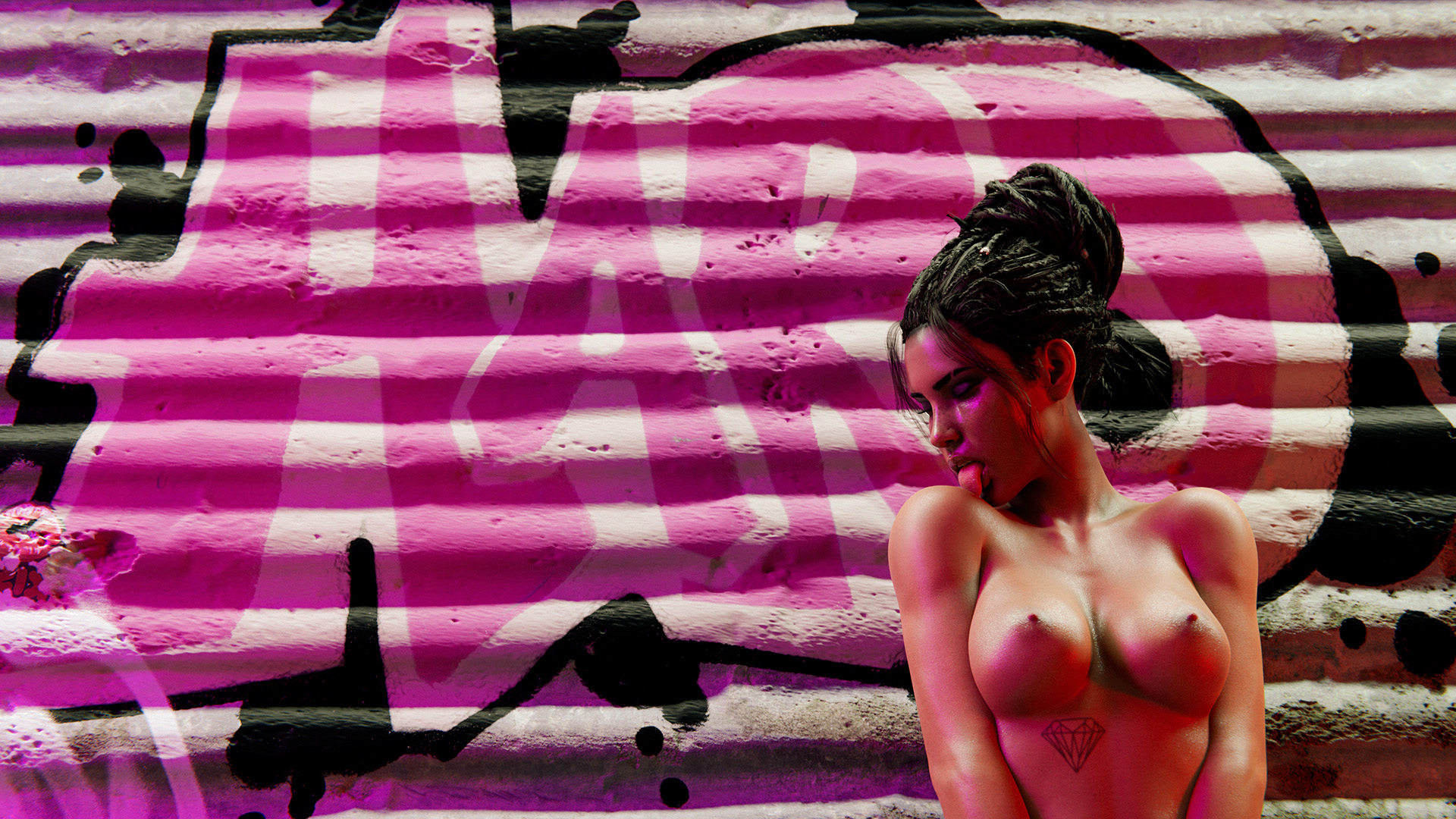 Panam Nude Alley Pose 2 Panam Palmer Cyberpunk2077 Tits 3d Porn 3d Girl Nsfw Rule34 Videogame Natural Boobs Boobs Big Ass Ass Big Tits Natural Tits Public