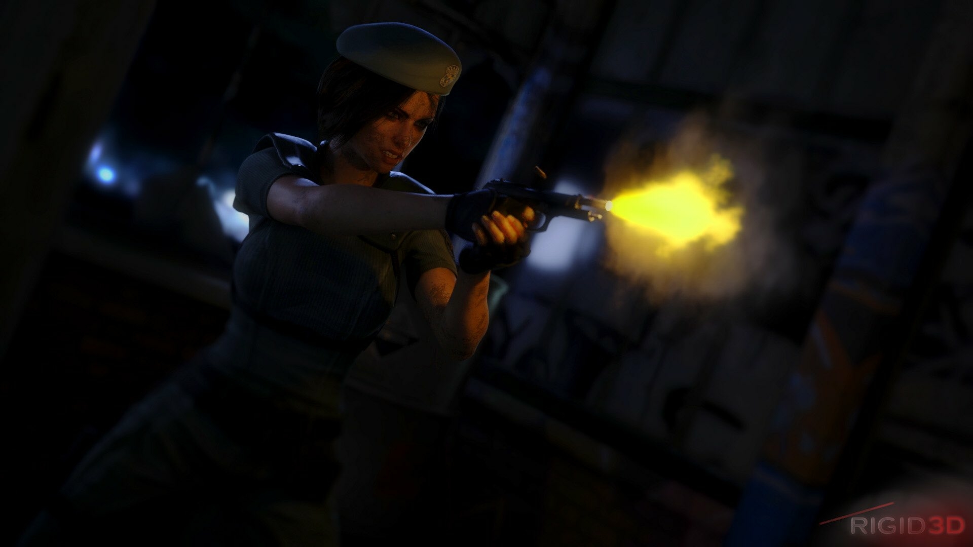 jill in sexy suit Jill Valentine Resident Evil Pussy Shaved Pussy Nipples Ass Big Ass Naked Big Tits Tits Sexy Horny Face 3d Porn 2