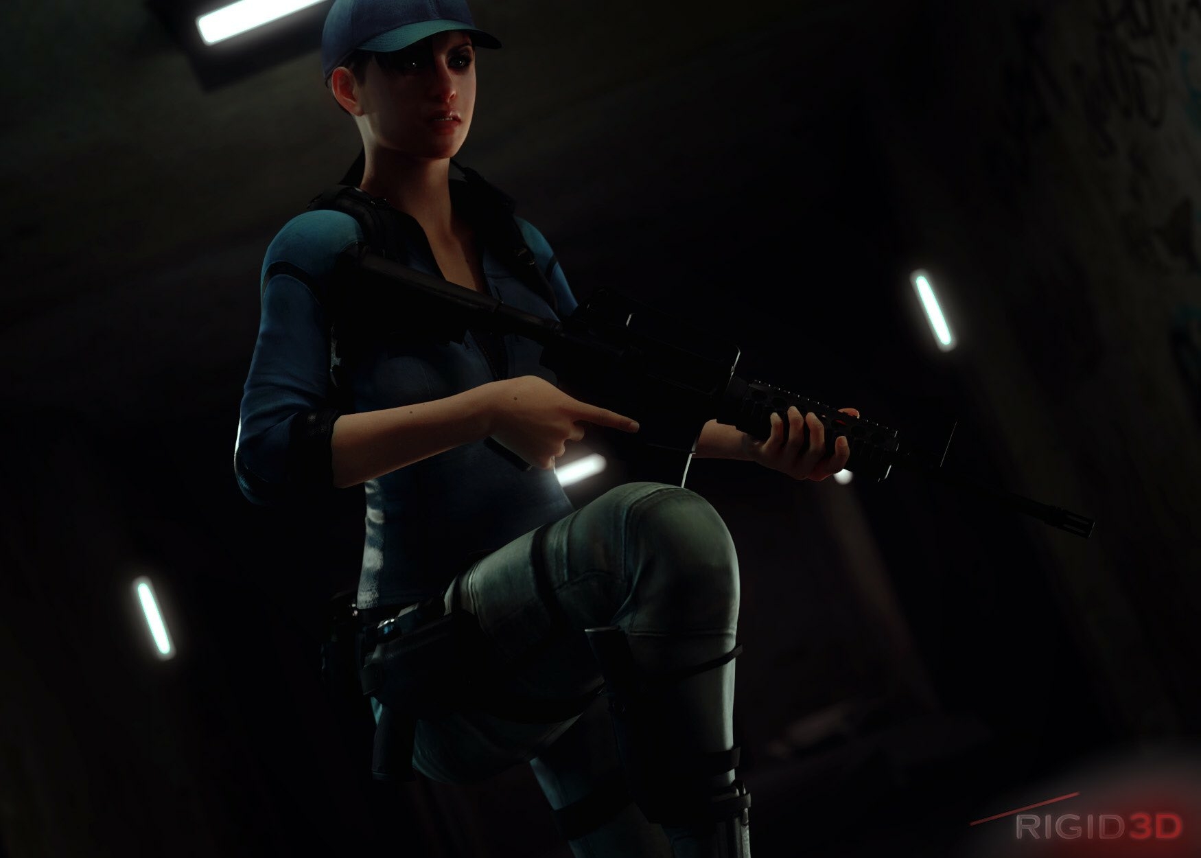 jill in sexy suit Jill Valentine Resident Evil Pussy Shaved Pussy Nipples Ass Big Ass Naked Big Tits Tits Sexy Horny Face 3d Porn 3