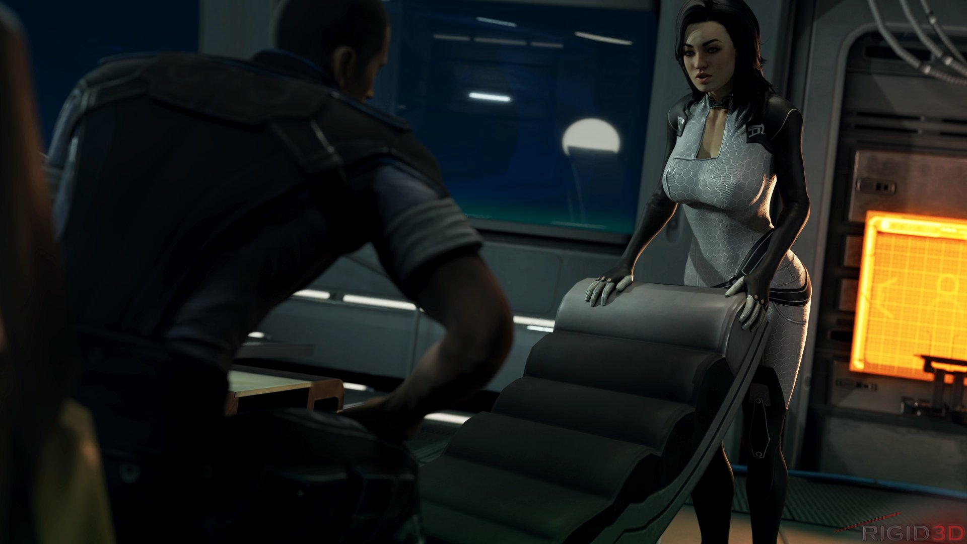 meant so show the model and outfits in action. Miranda Lawson Mass Effect Boobs Naked Pink Nipples Moaning In Pleasure 3d Porn Ass Big Tits Tits Sexy Horny Face 2