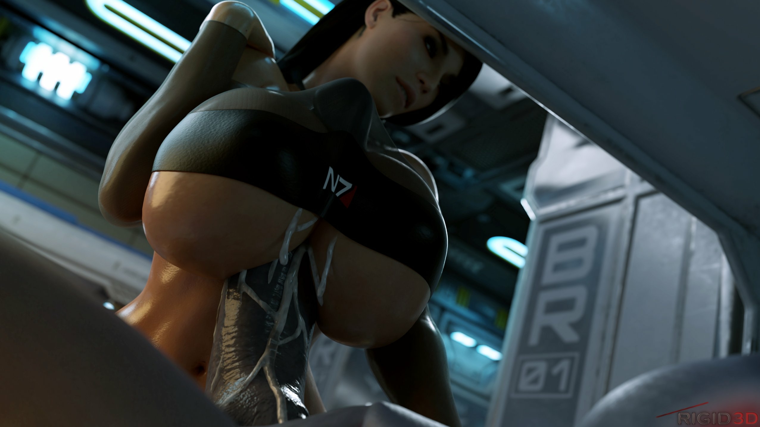 I felt like making some crazy renders Asari (mass Effect) Ashley Williams Mass Effect Titjob Futanari Futa Futa On Female Cum Cumshot Fully Naked Nipples Boobs Naked Pink Nipples 3d Porn Ass Big Tits Tits Sexy Horny Face 2