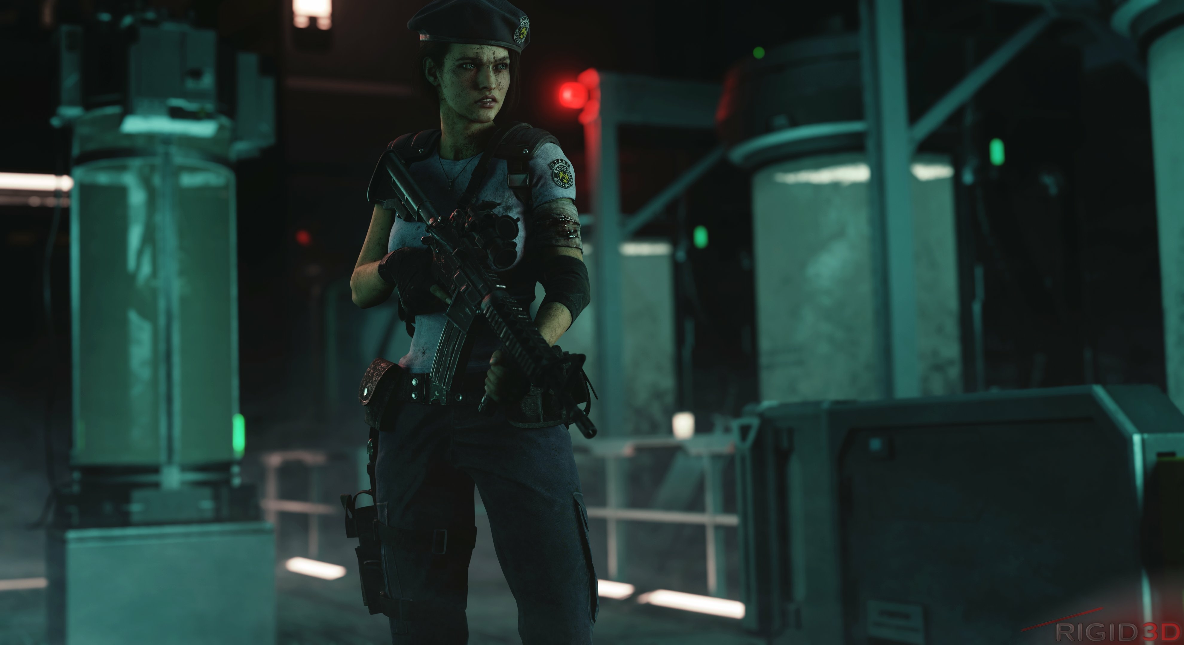 Jill model Jill Valentine Resident Evil Bikini Lingerie Big Ass Big boobs Sexy Perfect Body Boobs Horny Face Horny 3