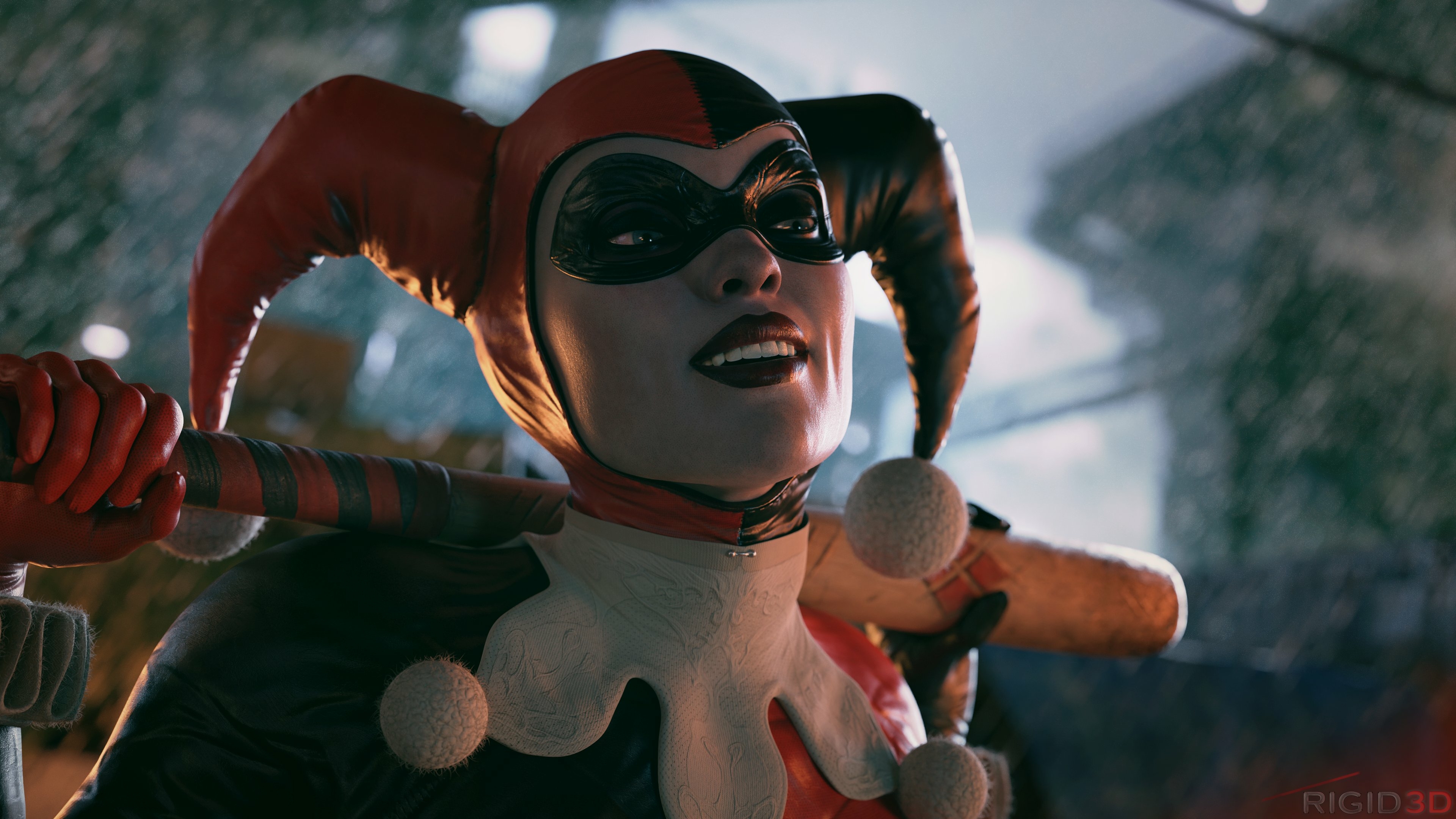Harley about to mess with some thug dudes. Harley Quinn Batman Suicide Squad Big Dick Dick Big Ass Big boobs Sexy Perfect Body Boobs Horny Face Horny 3