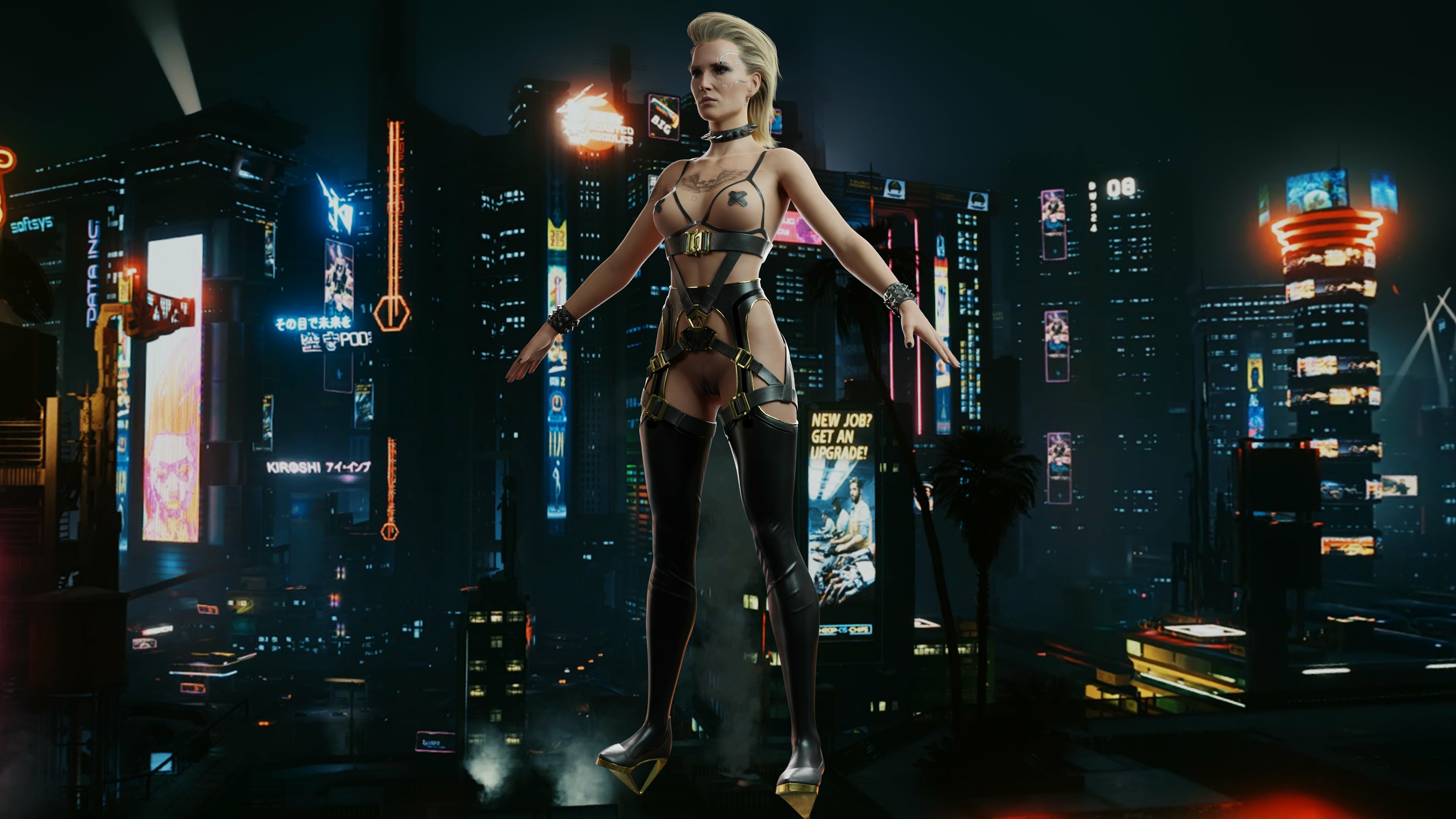 Almost ready with some more Cyberpunk stuff. V Cyberpunk2077 Ass Sexy Horny Face Boobs Natural Tits 3d Porn 2