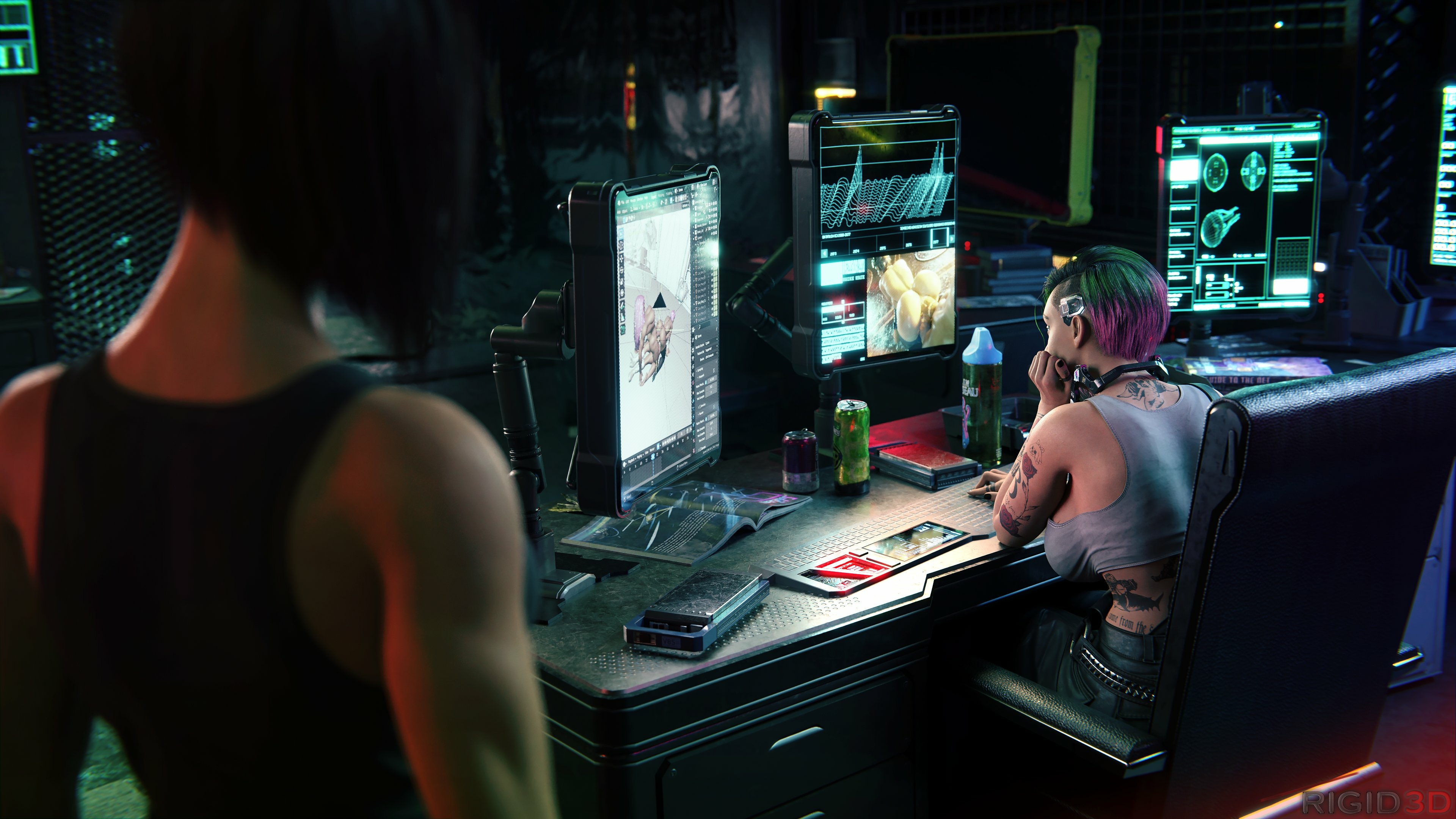 V surprises Judy while she’s editing a braindance. V Judy Alvarez Cyberpunk2077 Futa Futa On Female Big Dick Dickgirl Ass Sexy Horny Face Boobs Natural Tits 3d Porn