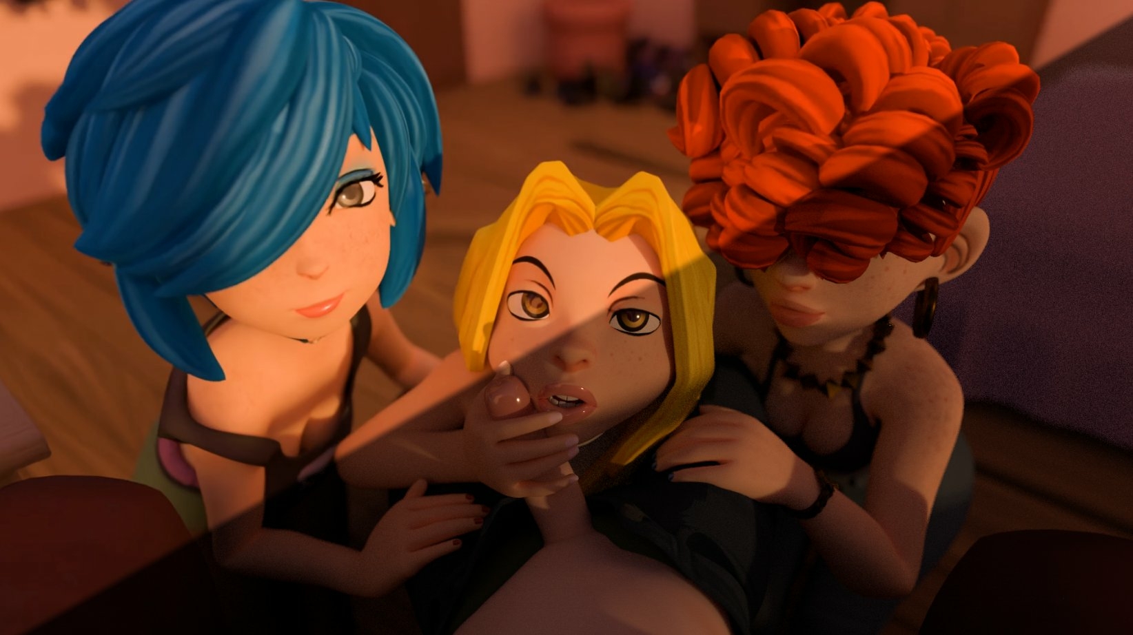 They actually look really good Lee Kanker Marie Kanker May Kanker Dick Big Dick Horny Face Sexy Hot 3d Porn