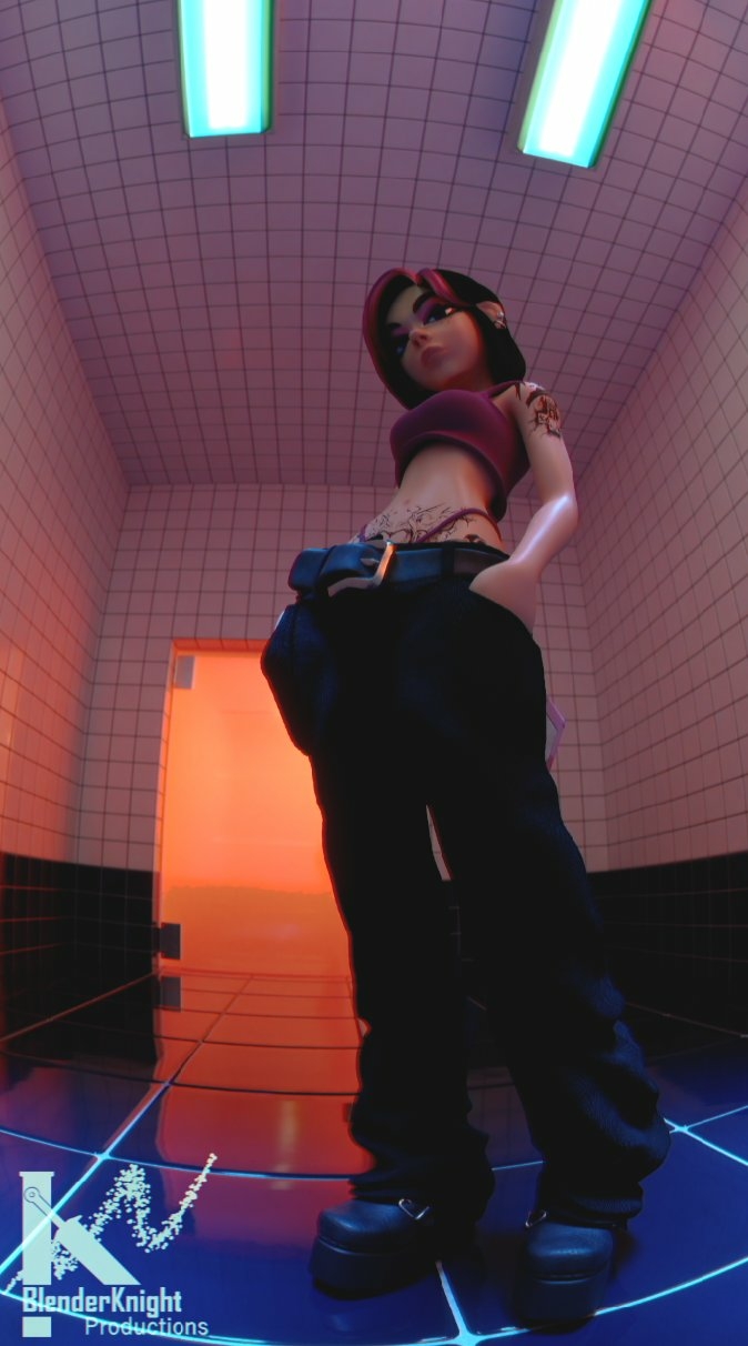 It is the distant future. The year 2000.  Original Character Ass Back View Naked Horny Face Boobs Natural Tits Natural Boobs Tits 3d Porn