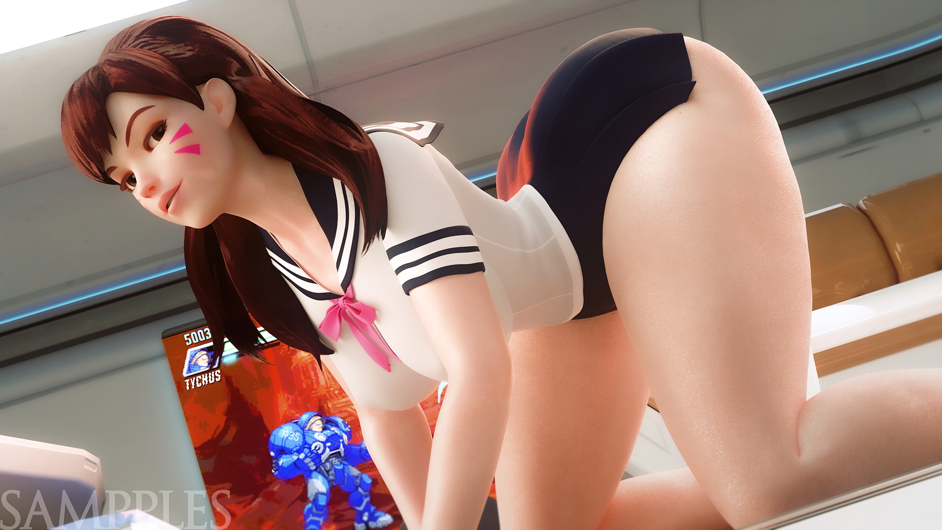 D.VA Dva (overwatch) Overwatch  4