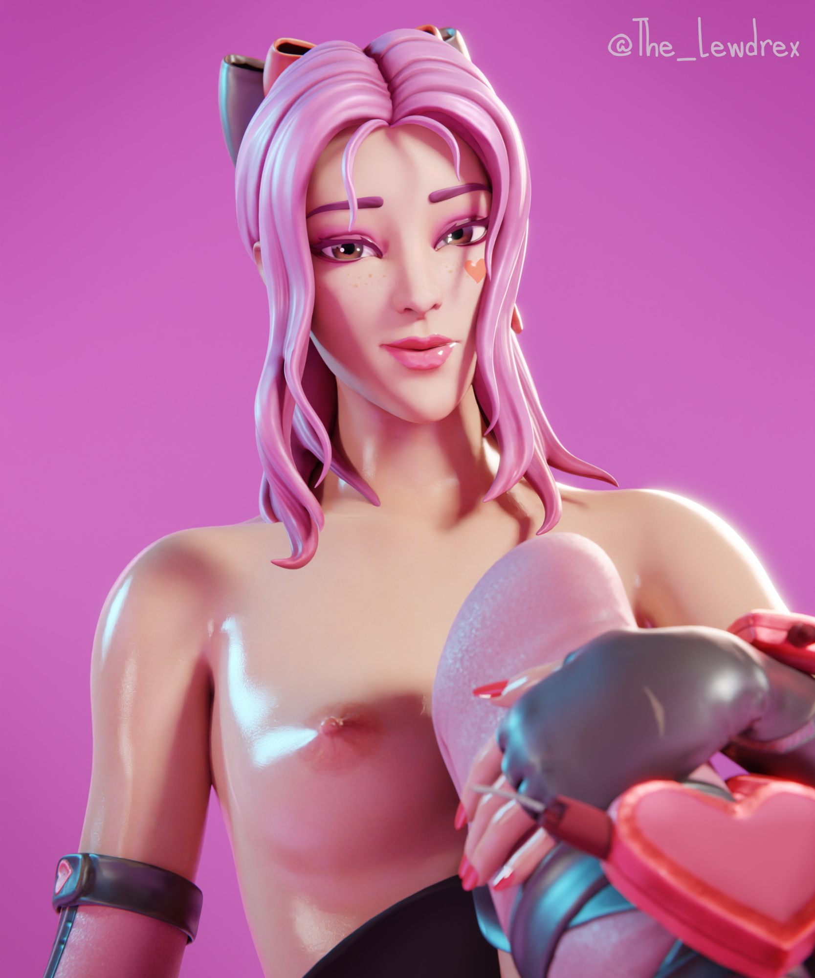 How Lovely Fortnite Lovely (fortnite) Solo Feet Pinup High Heels 1girl 6
